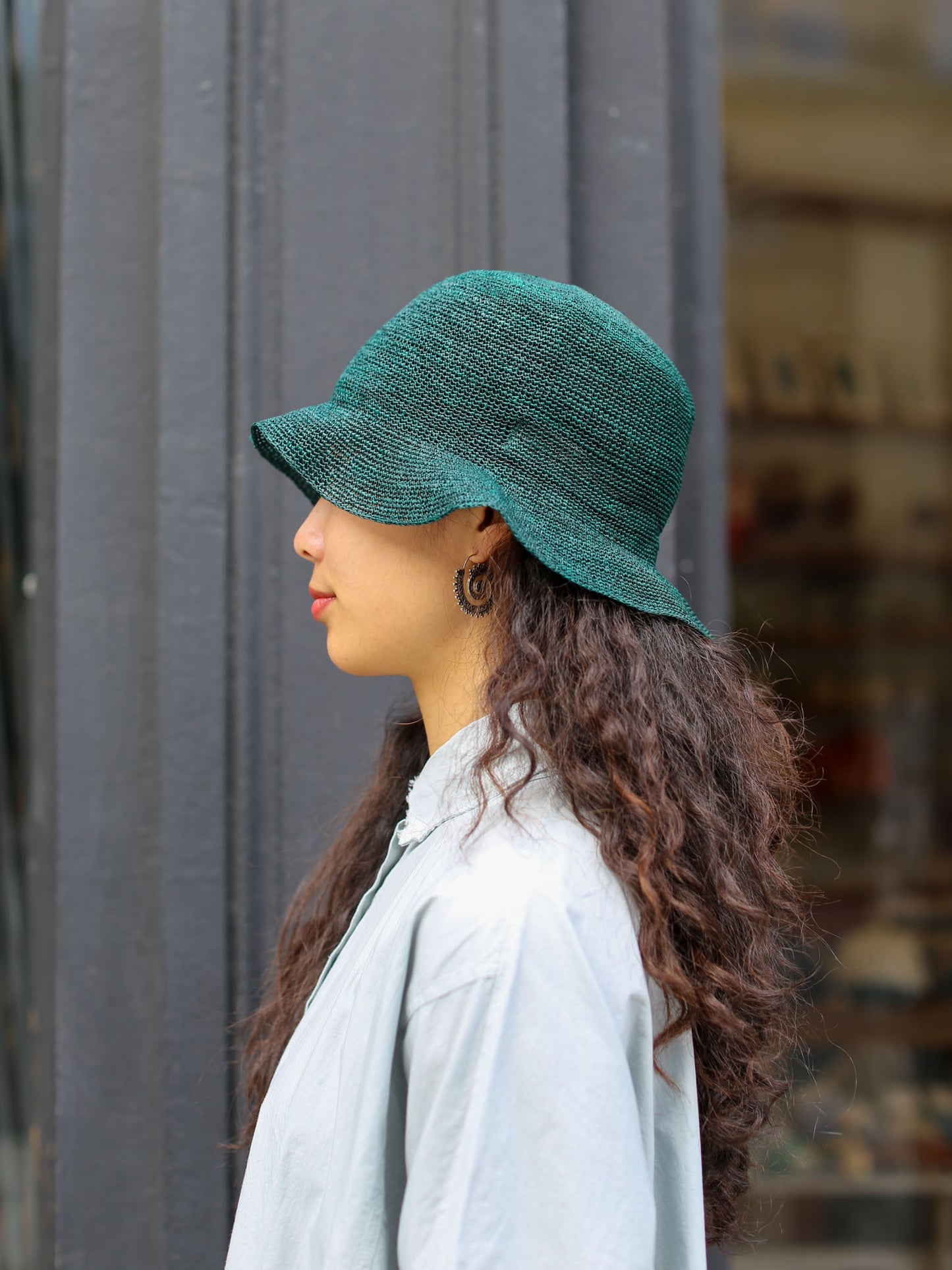 Sophie Digard Handmade Straw Hat - Pino