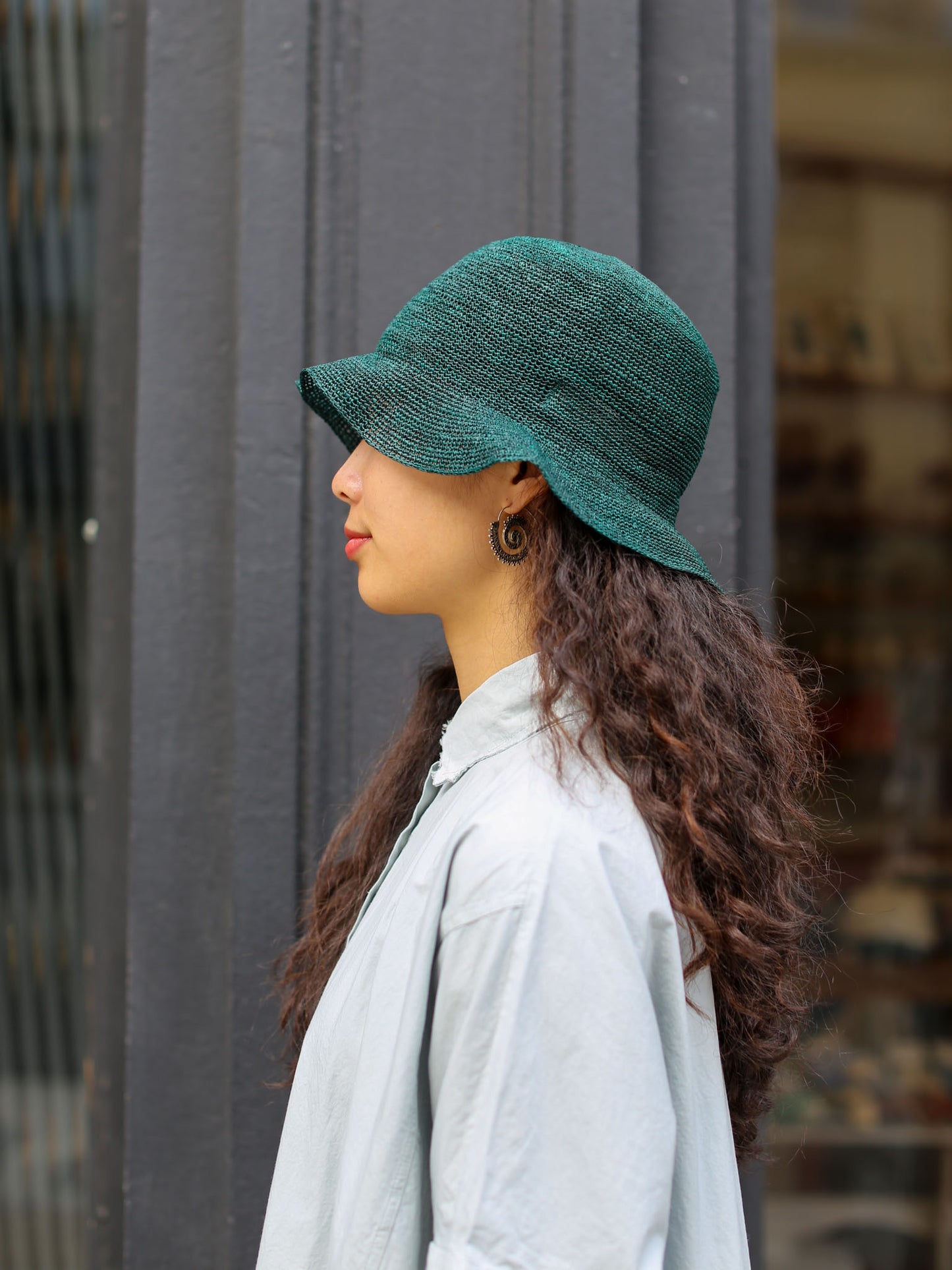 Sophie Digard Handmade Straw Hat - Pino