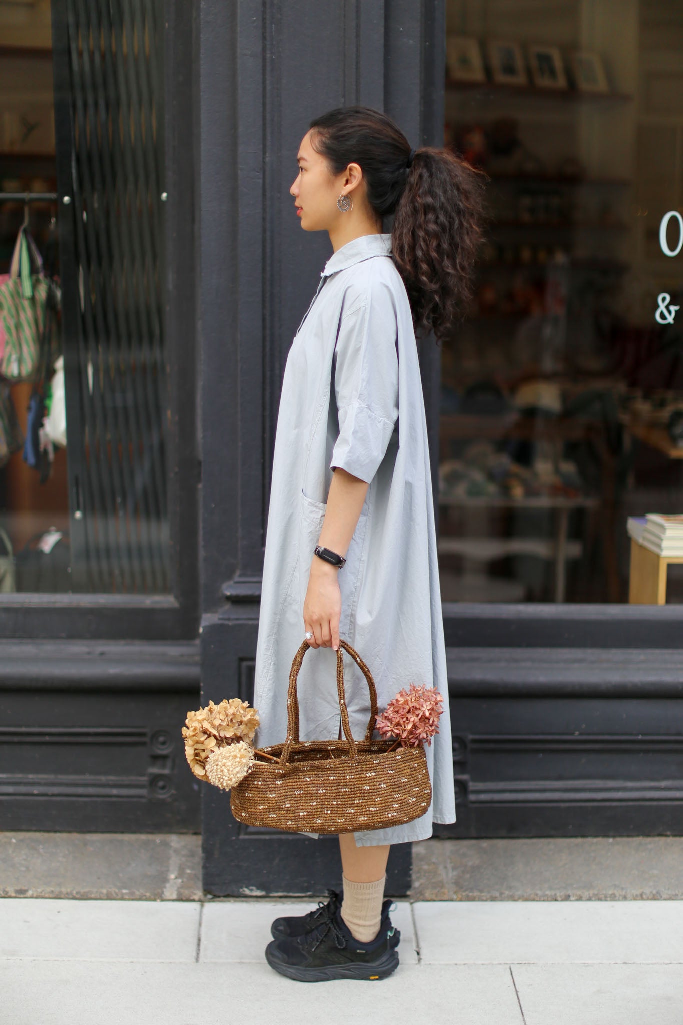 Sophie Digard Handmade Bag - Olive Drab (S284/CR)