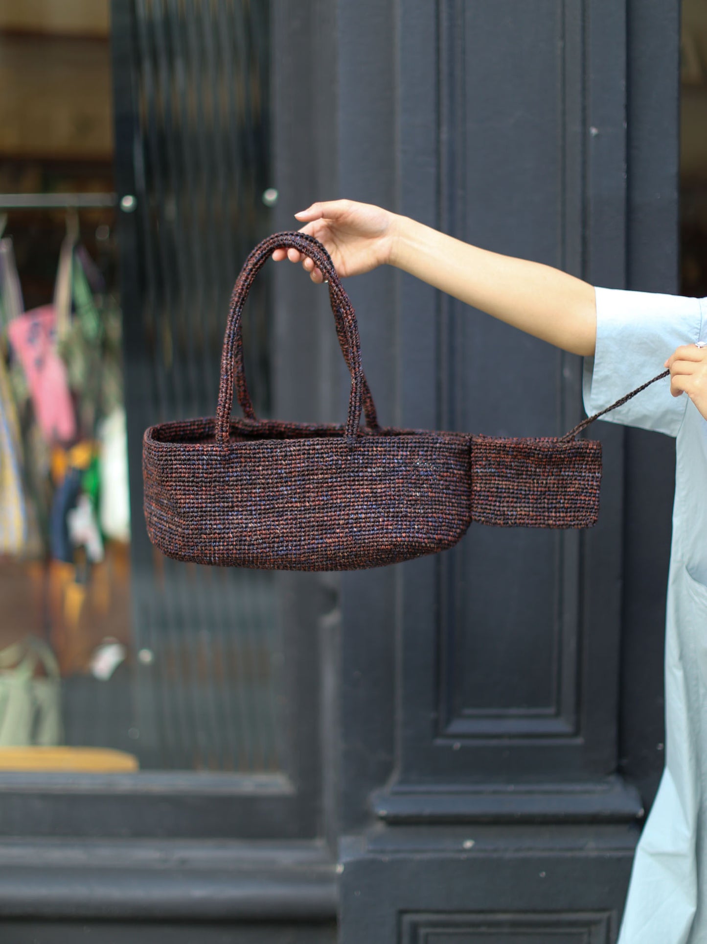 Fuga Fuga Knitted Cap - Brown
