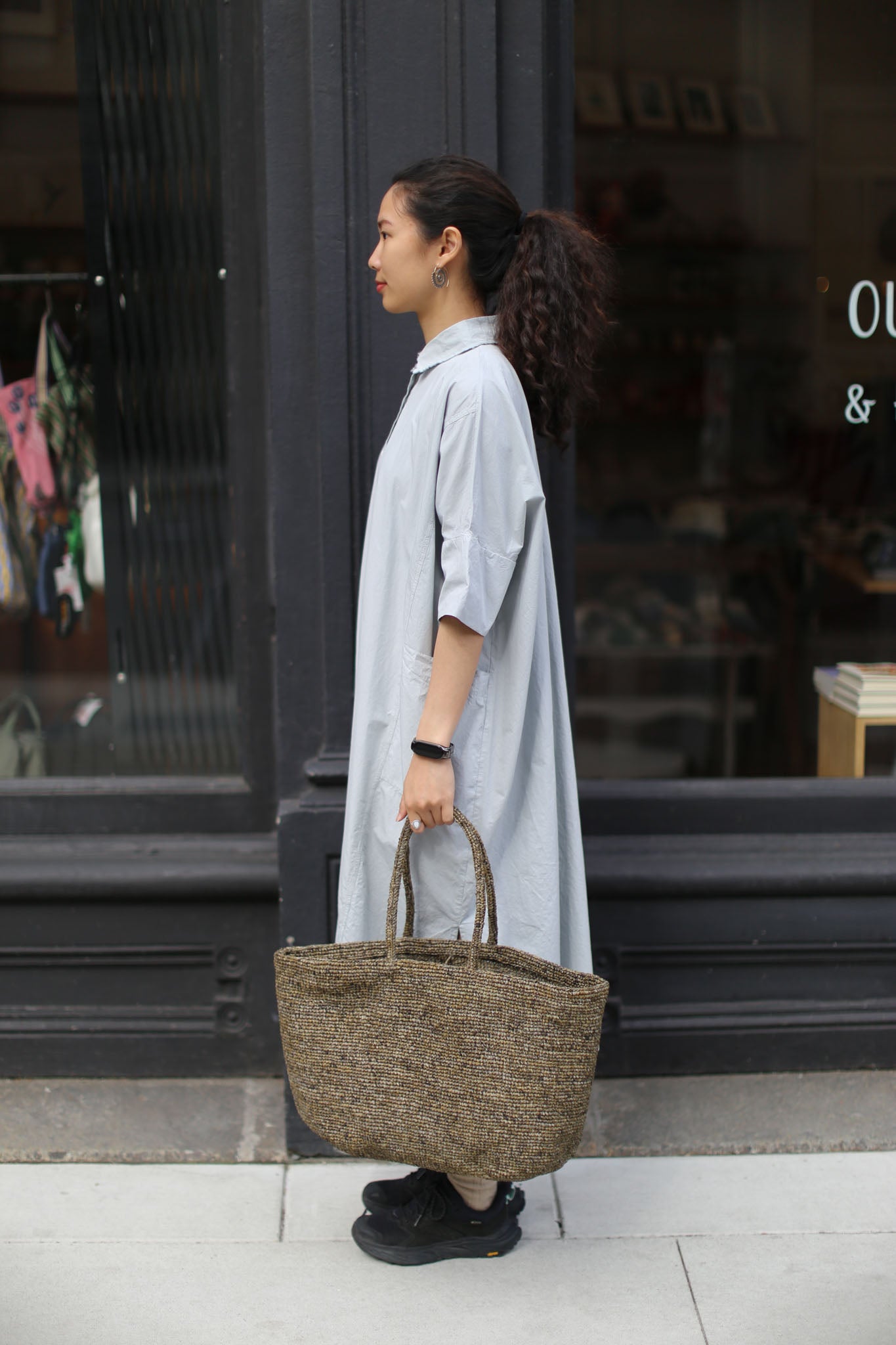 Sophie Digard Handmade Bag - Moss (S084/CR)