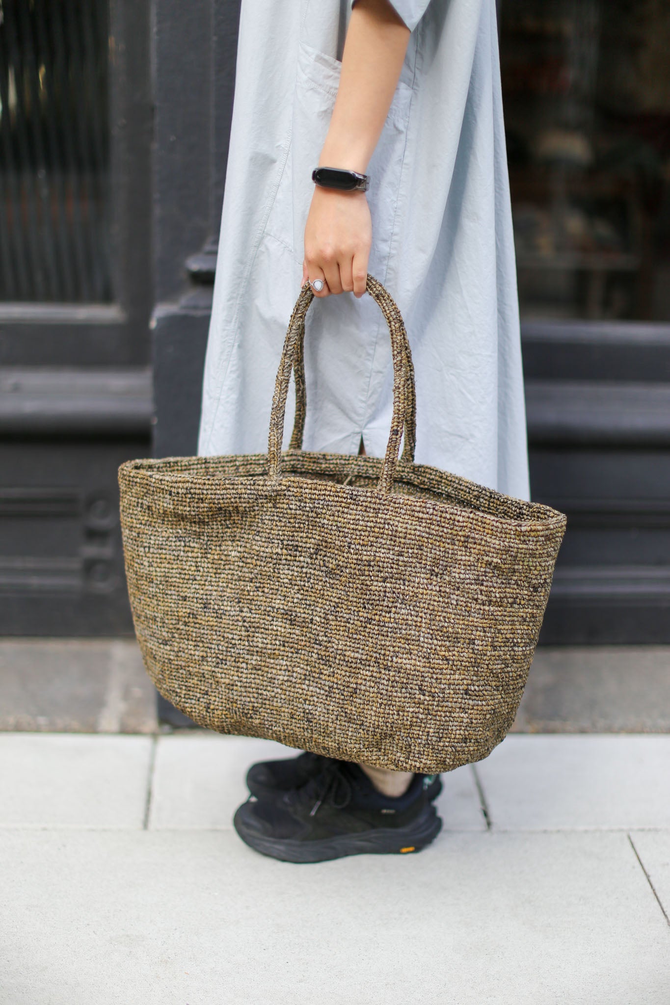 Sophie Digard Handmade Bag - Moss (S084/CR)