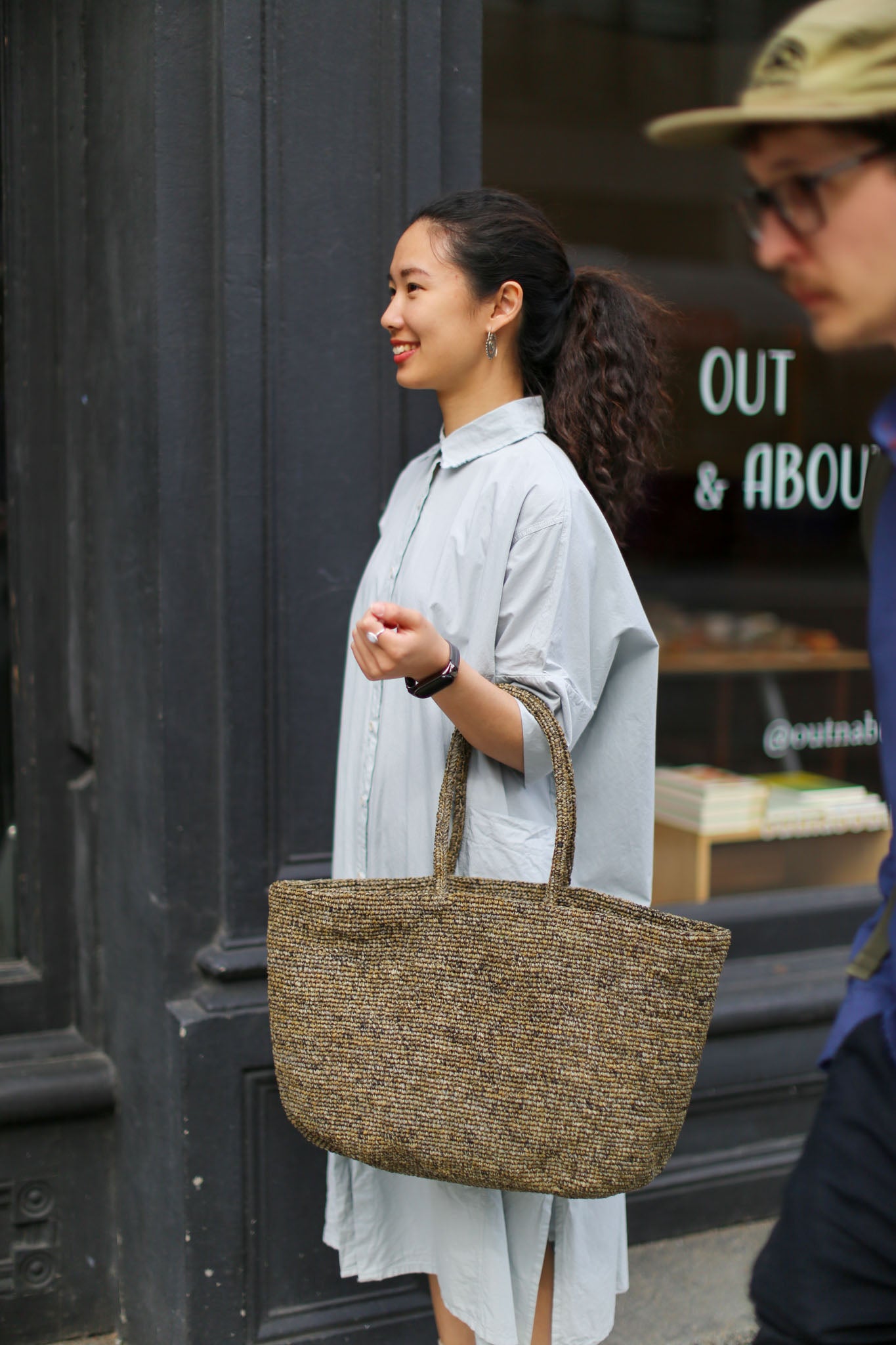 Sophie Digard Handmade Bag - Moss (S084/CR)