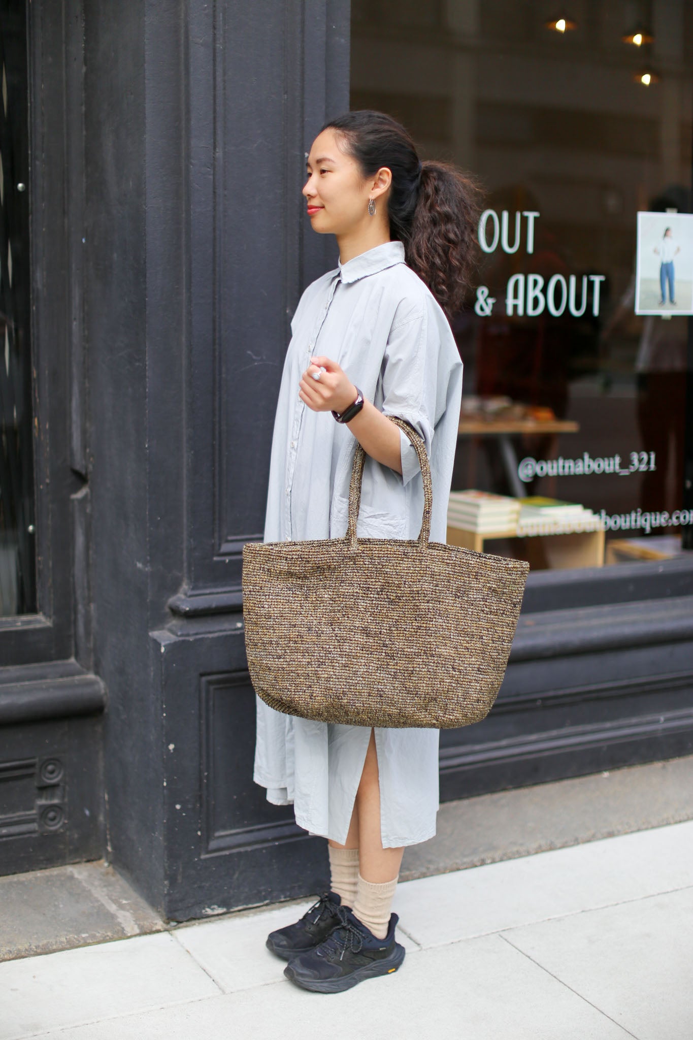 [20% off Sophie Digard Handmade Bag - Moss (S084/CR)