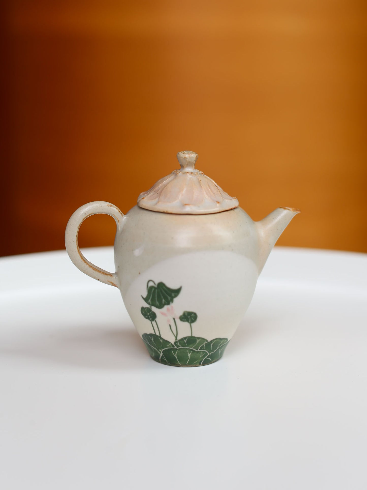Pink Lotus Teapot by Otani Momoko (大谷桃子)