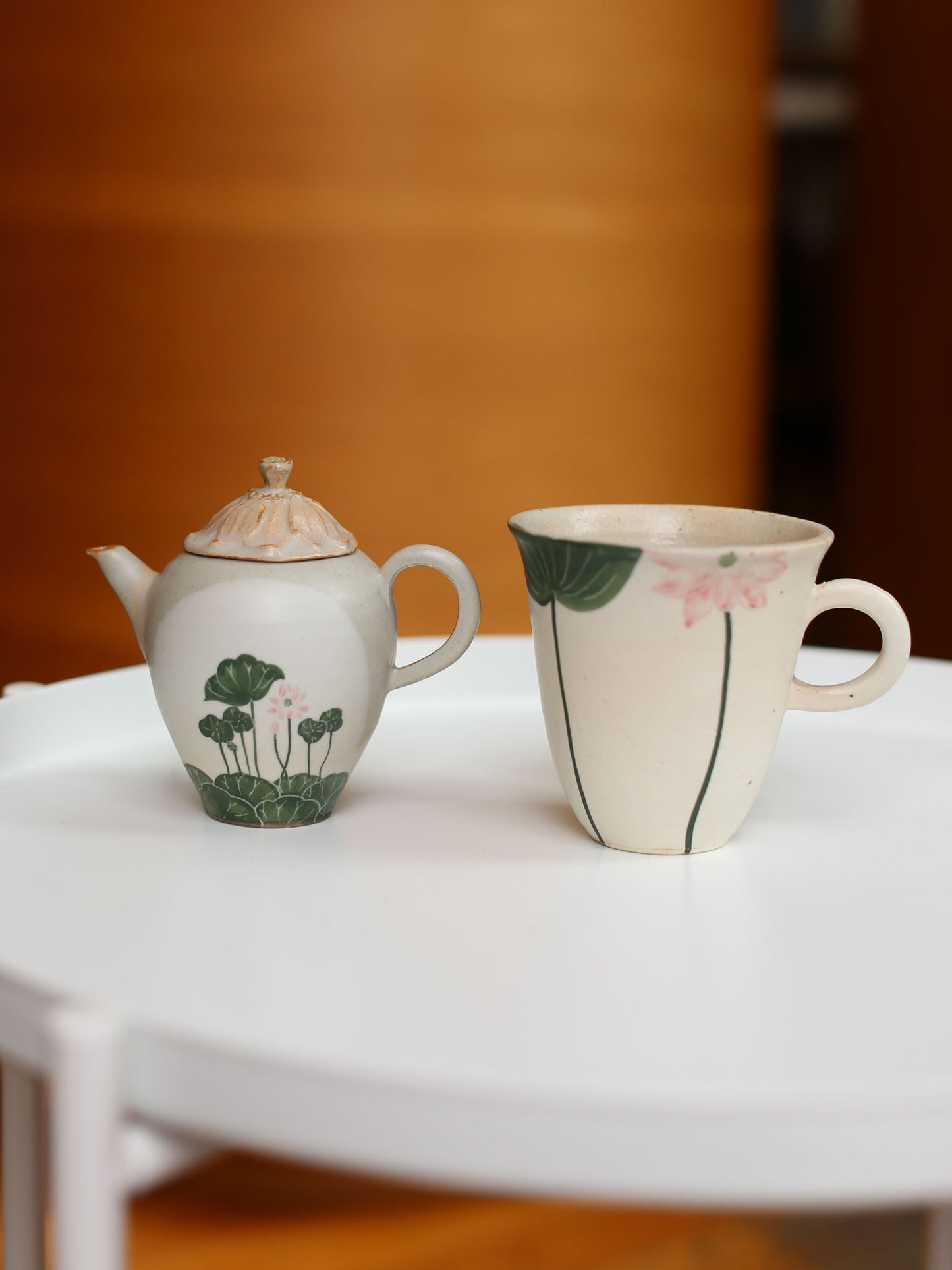 Pink Lotus Teapot by Otani Momoko (大谷桃子)
