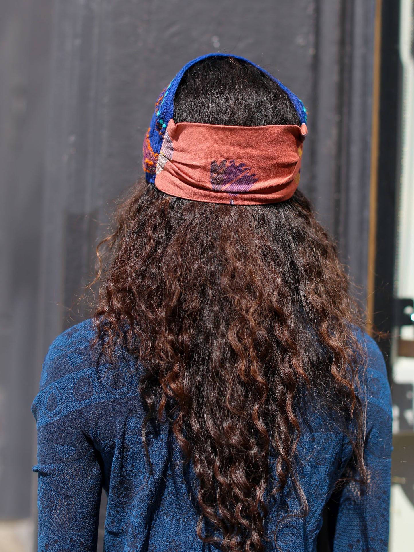 M. & Kyoko Head Band - Dark Blue (BEA01453WA)