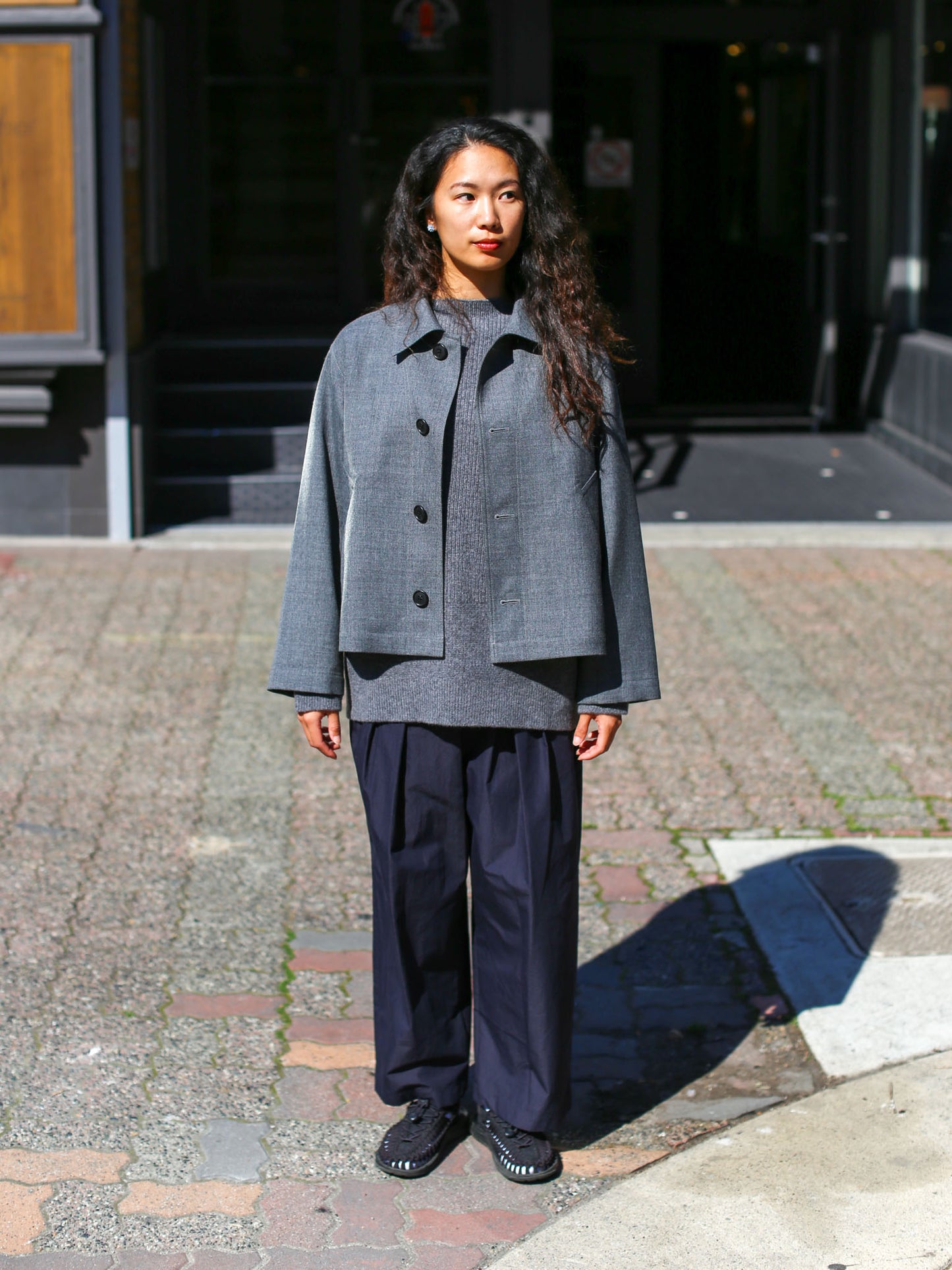 Nicholson & Nicholson Romeo Wool Jacket - Heavy Gray