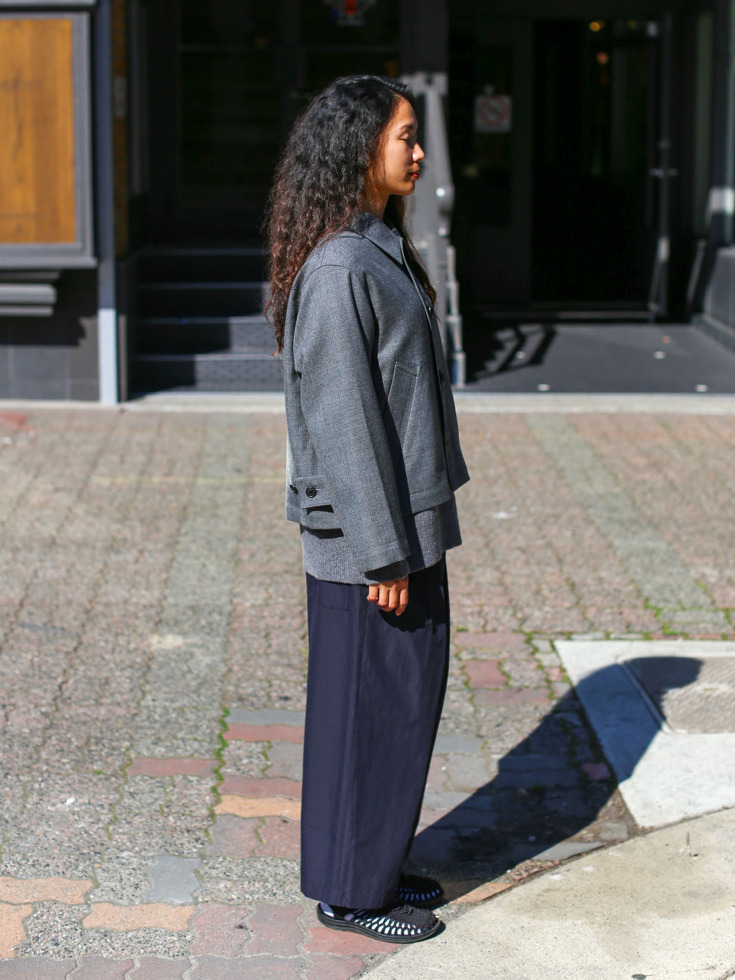 Nicholson & Nicholson Romeo Wool Jacket - Heavy Gray