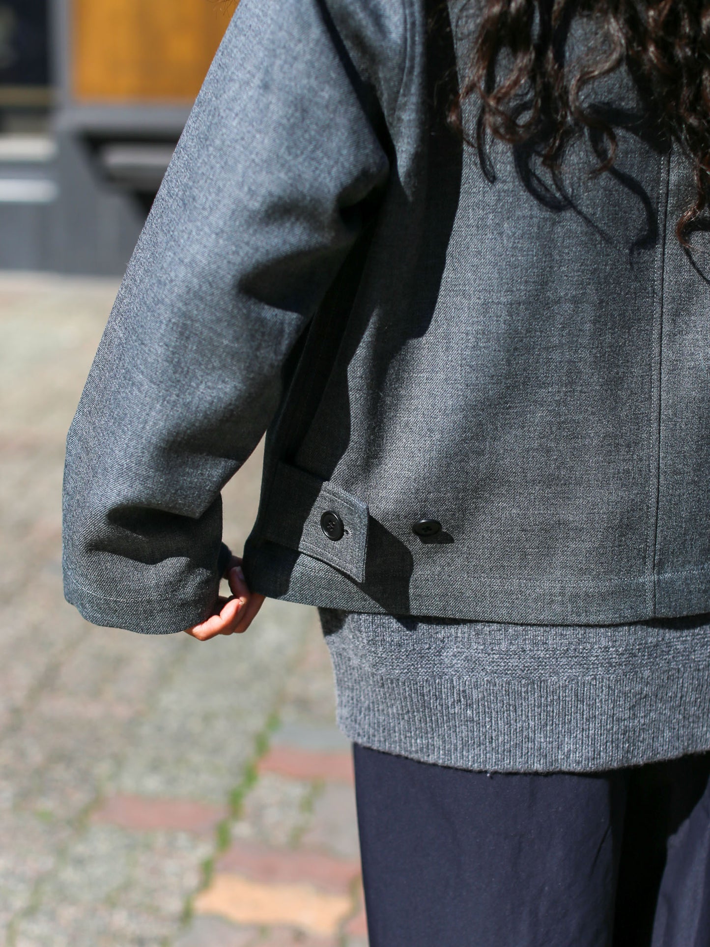 Nicholson & Nicholson Romeo Wool Jacket - Heavy Gray