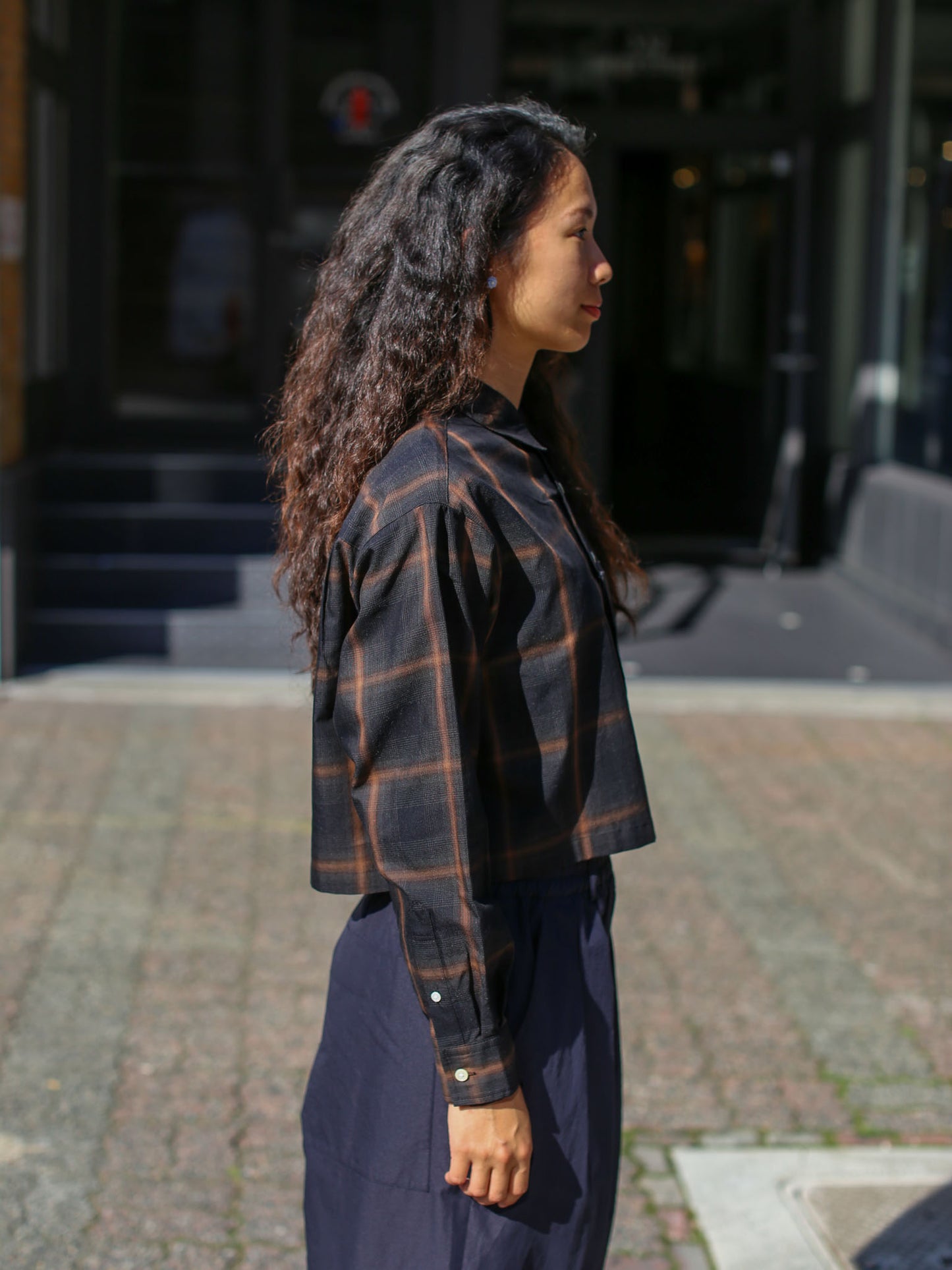 Nicholson & Nicholson Sara Shirt - Brown Check
