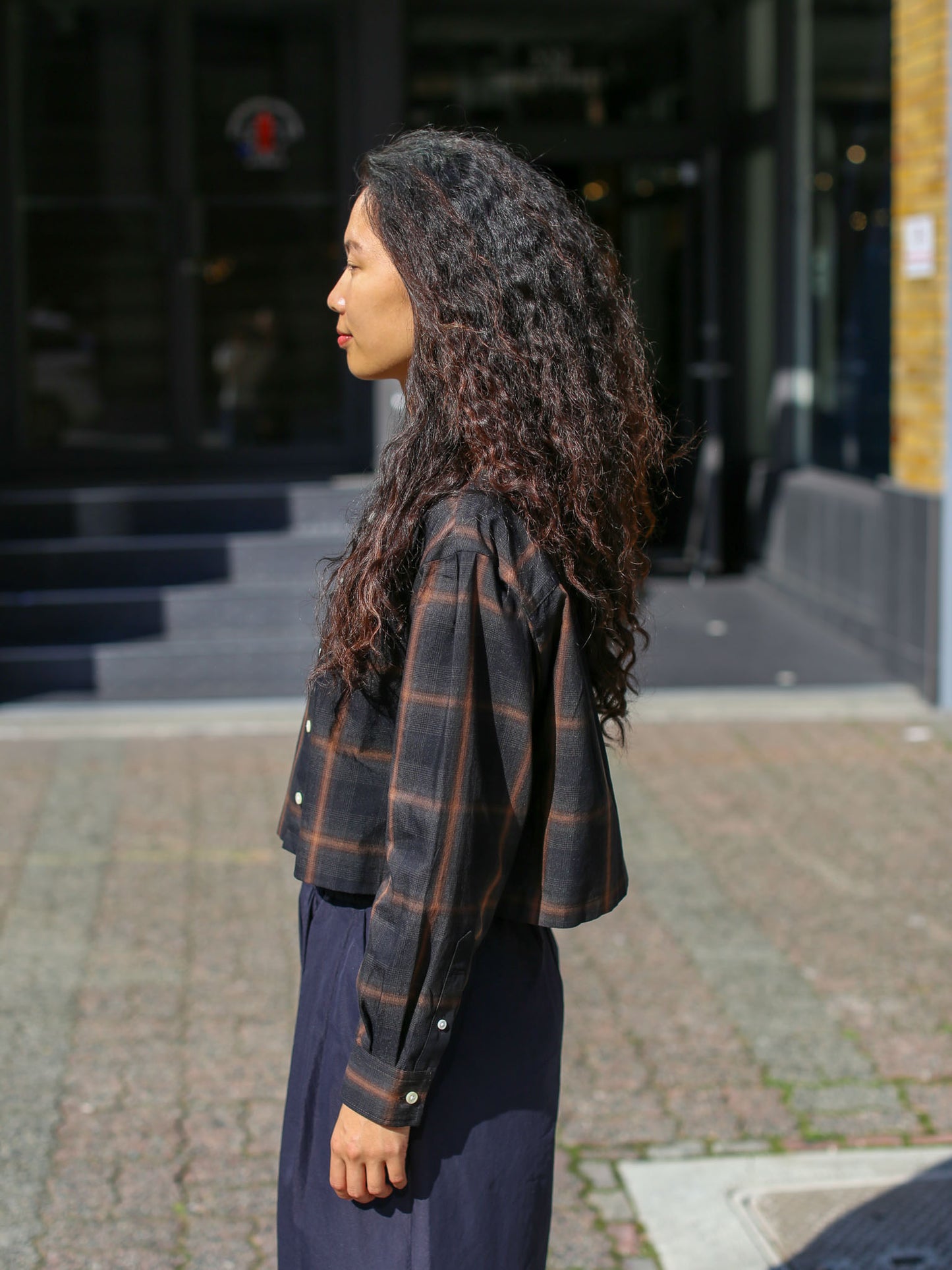 Nicholson & Nicholson Sara Shirt - Brown Check
