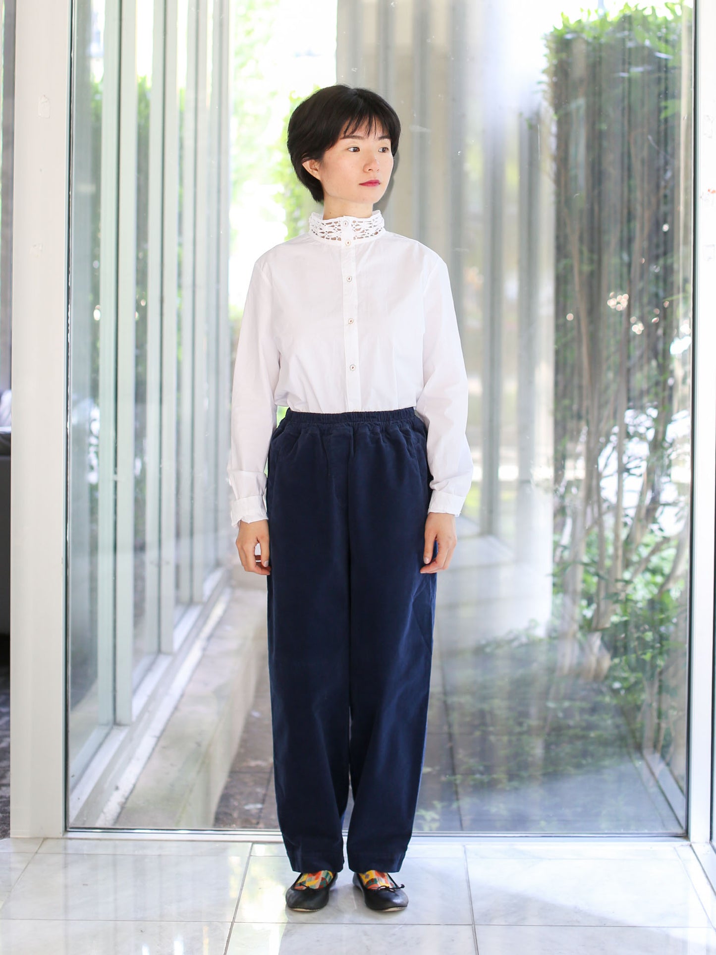 Hannoh Wessel Pants Pedra - Navy