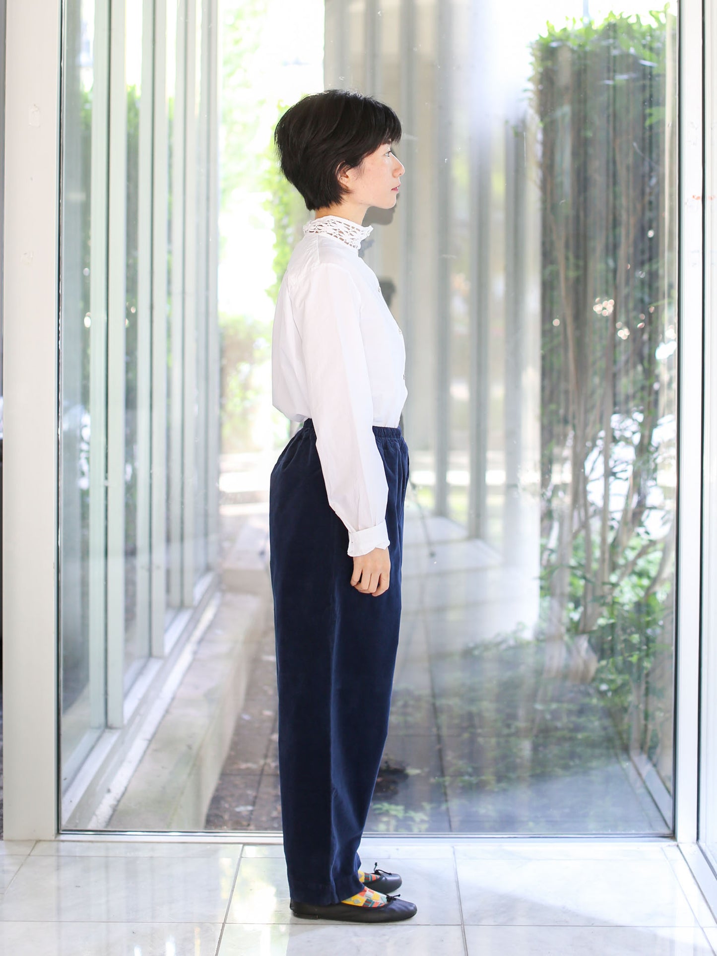 Hannoh Wessel Pants Pedra - Navy
