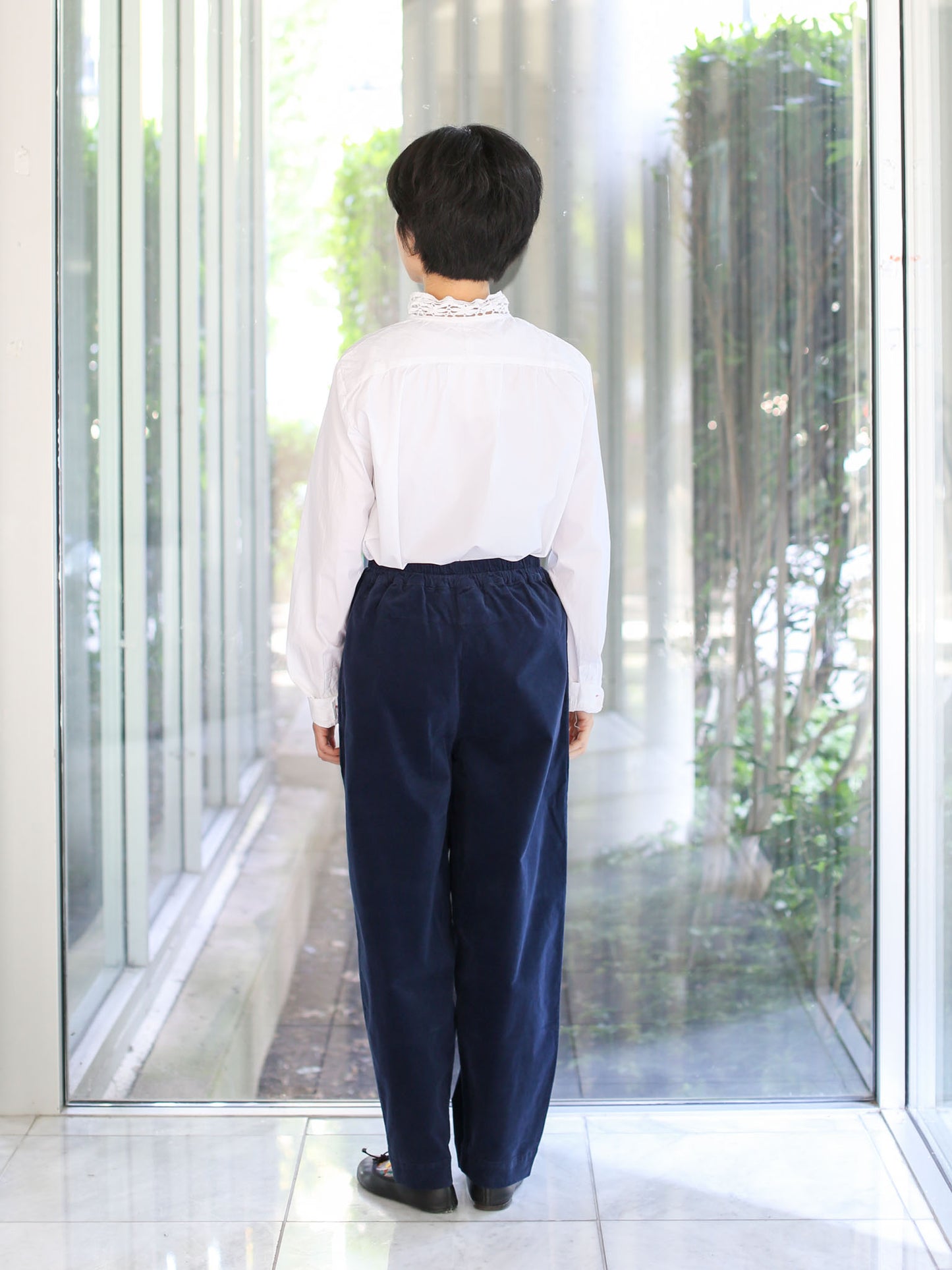 Hannoh Wessel Pants Pedra - Navy
