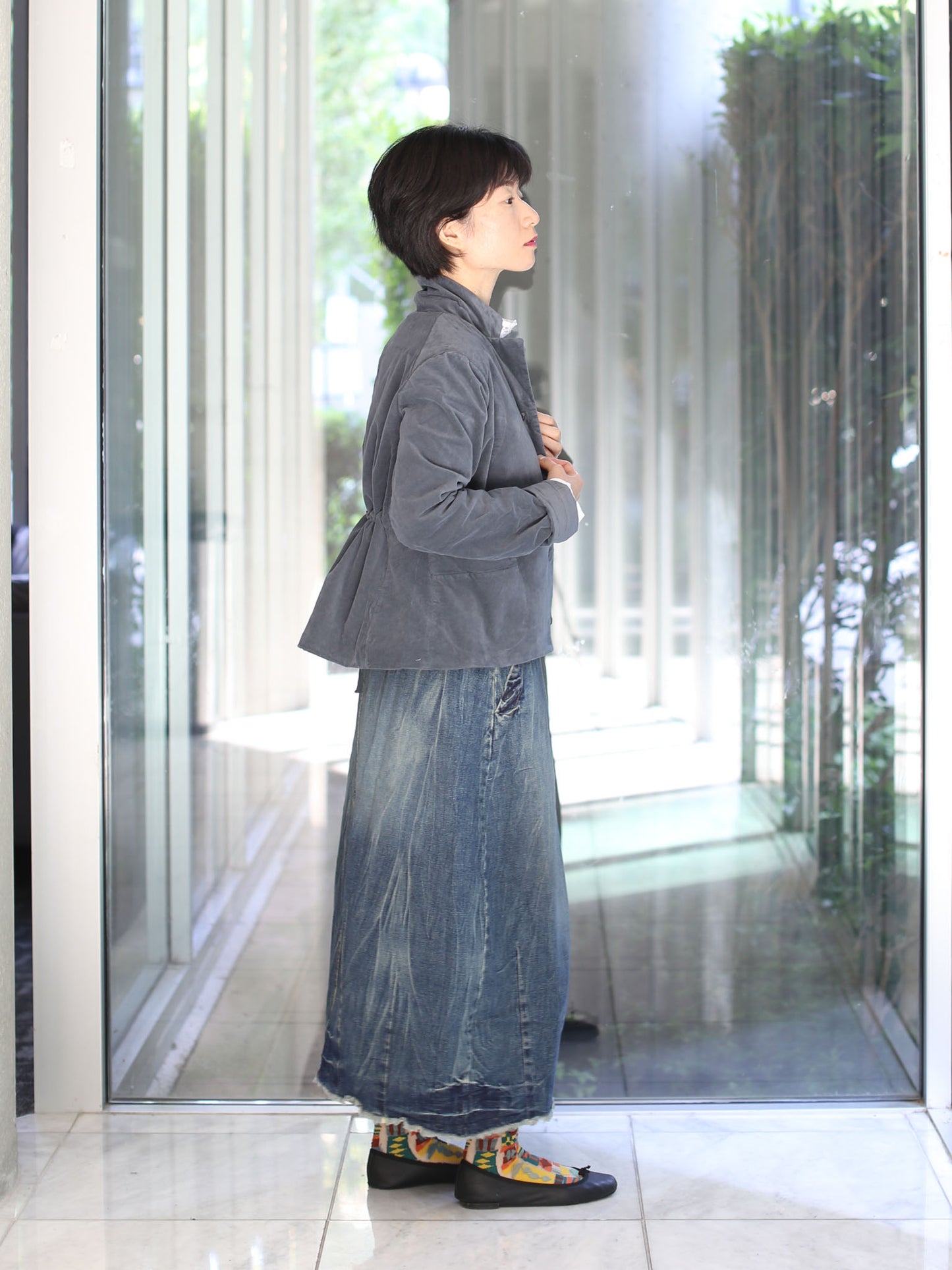 Hannoh Wessel Jacket Vroni - Zinc