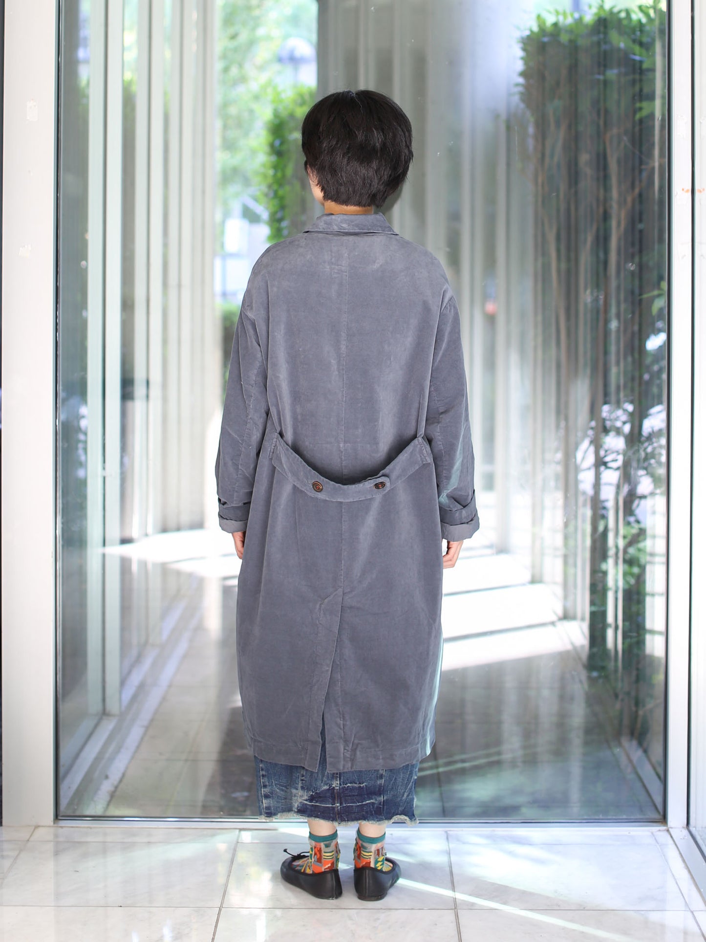 Hannoh Wessel Coat Melanie - Zinc