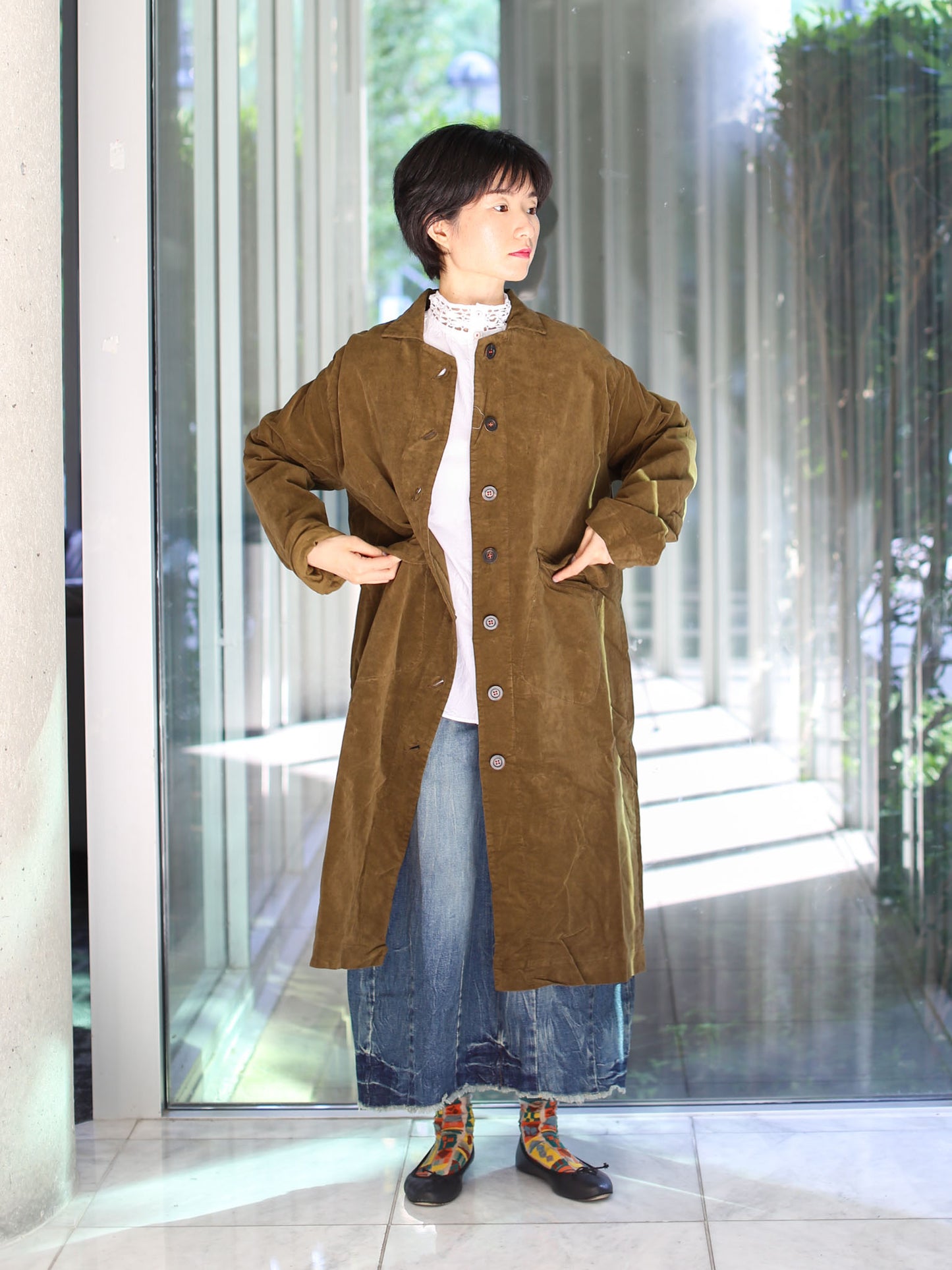 Hannoh Wessel Coat Melanie - Tobacco