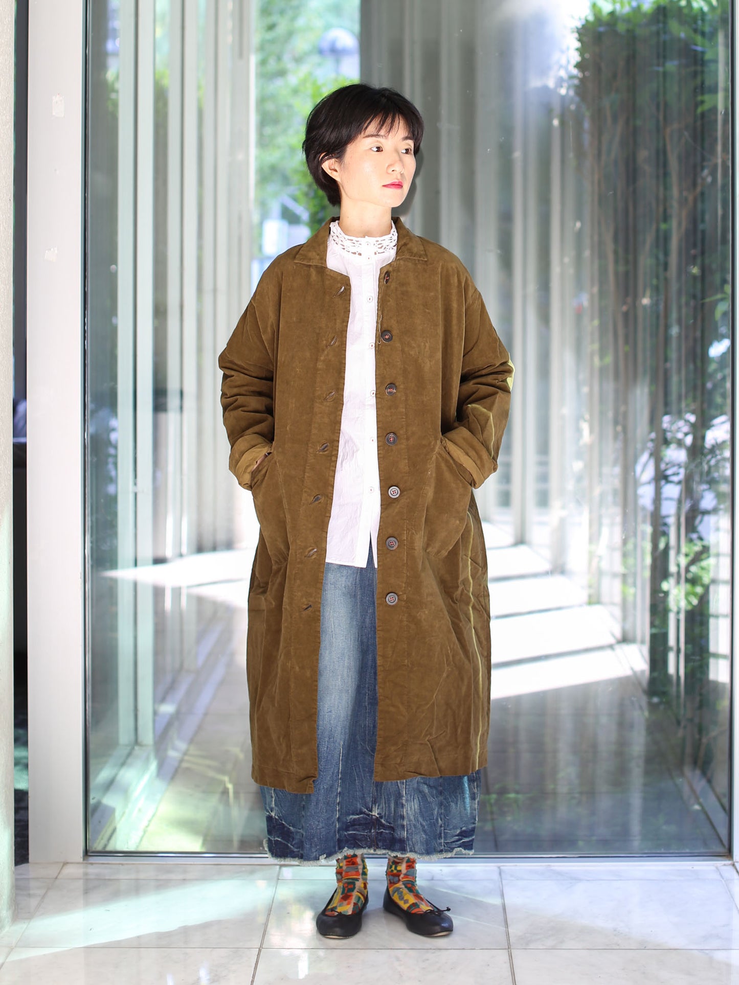Hannoh Wessel Coat Melanie - Tobacco