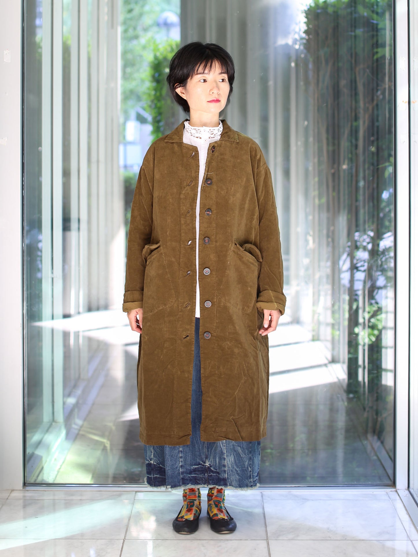 Hannoh Wessel Coat Melanie - Tobacco