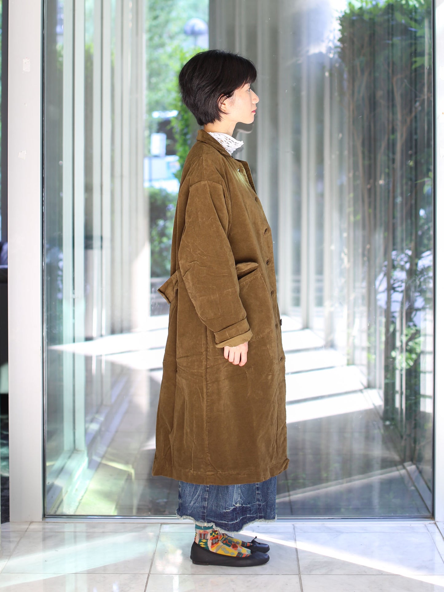 Hannoh Wessel Coat Melanie - Tobacco