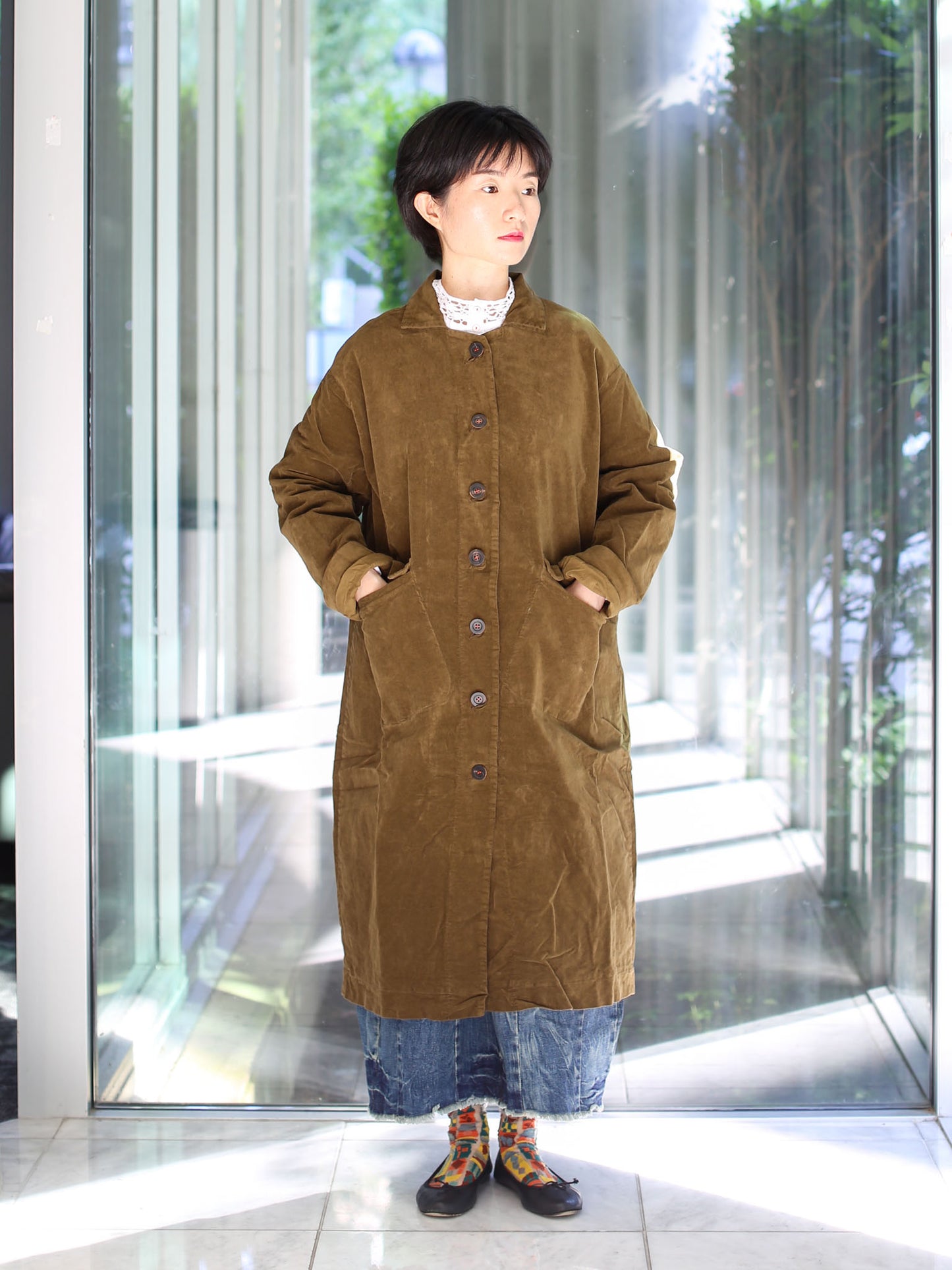Hannoh Wessel Coat Melanie - Tobacco