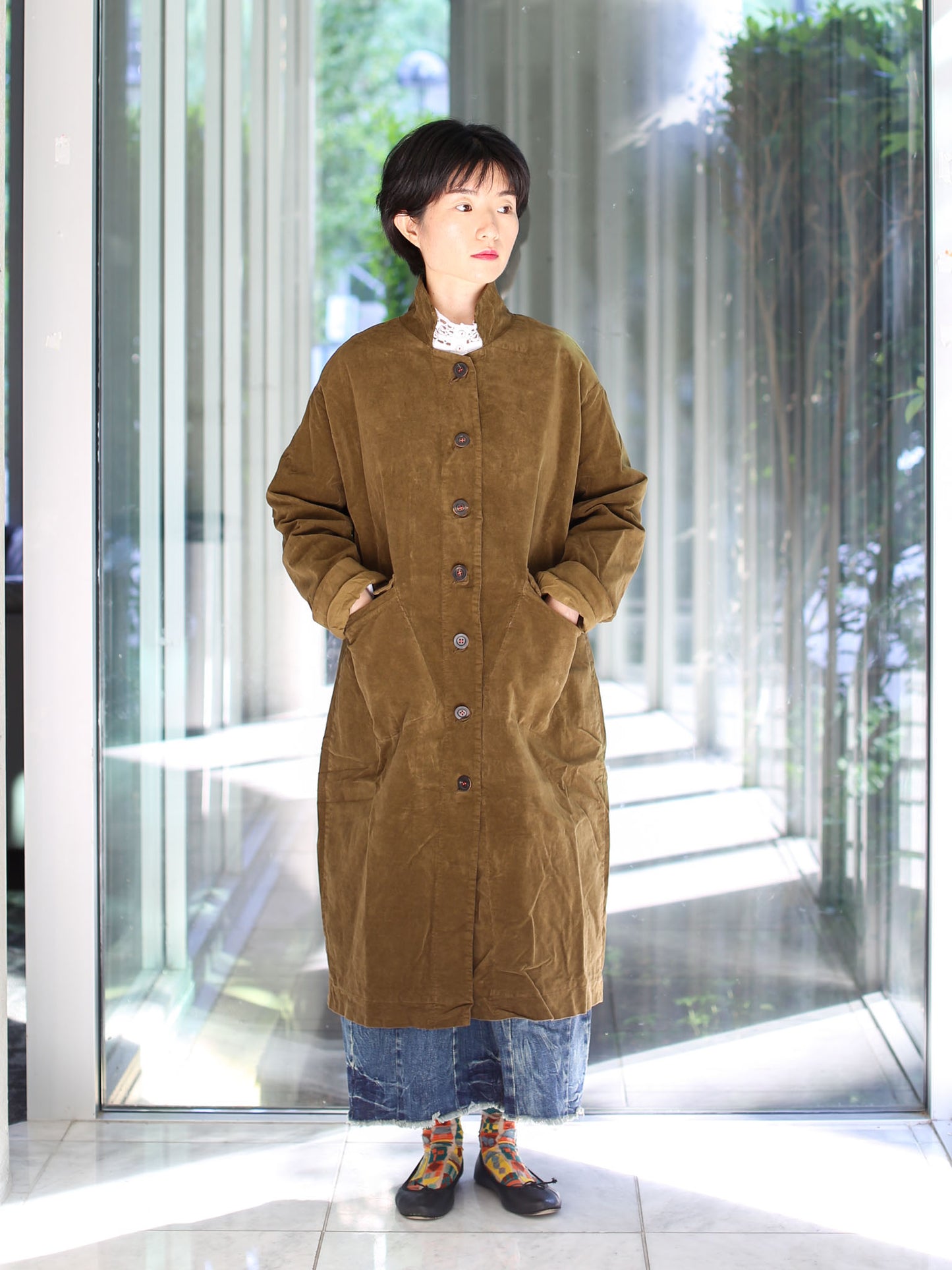 Hannoh Wessel Coat Melanie - Tobacco