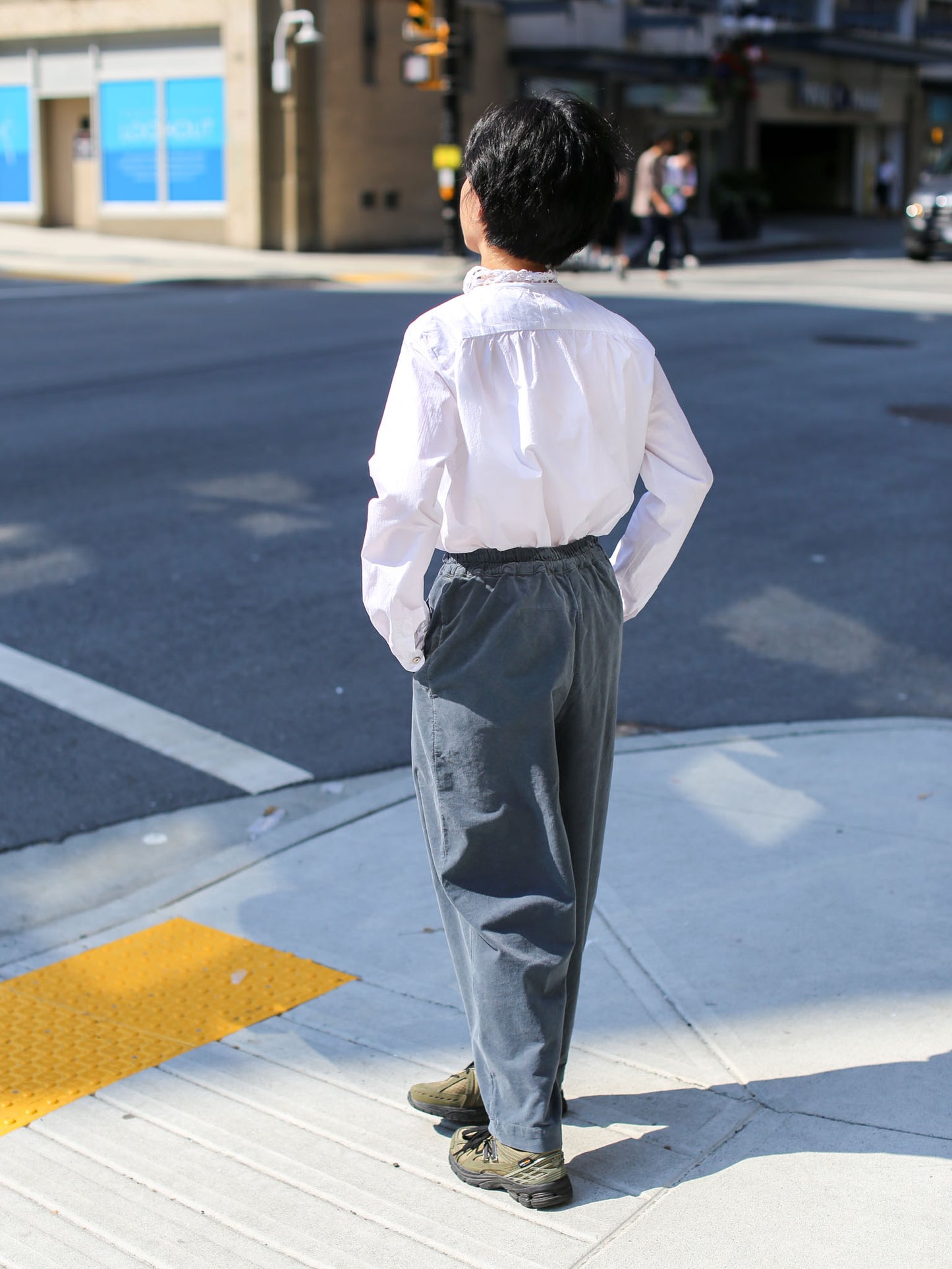 Hannoh Wessel Pants Pedra - Zinc