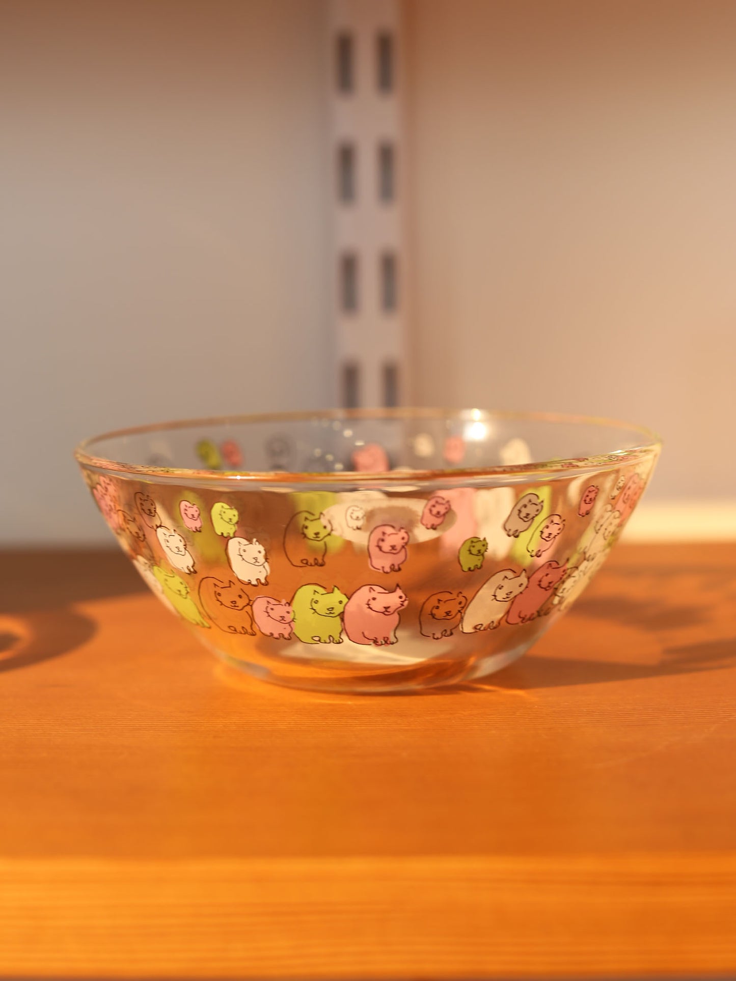 Aderia Cat Glass Bowl - 2 Colours