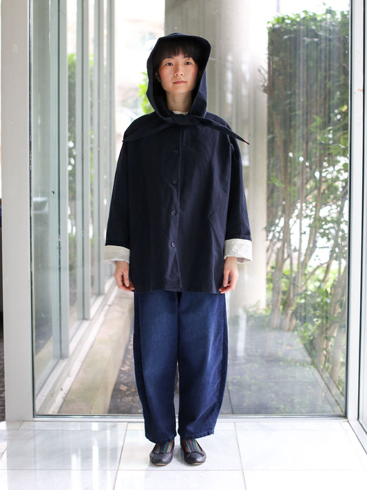 Apuntob Jacket with Hood - Abisso