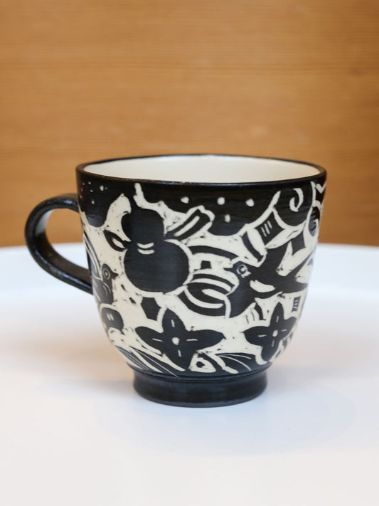 Misao Yajima Kakiotoshi Mug - No.7 (矢島操)