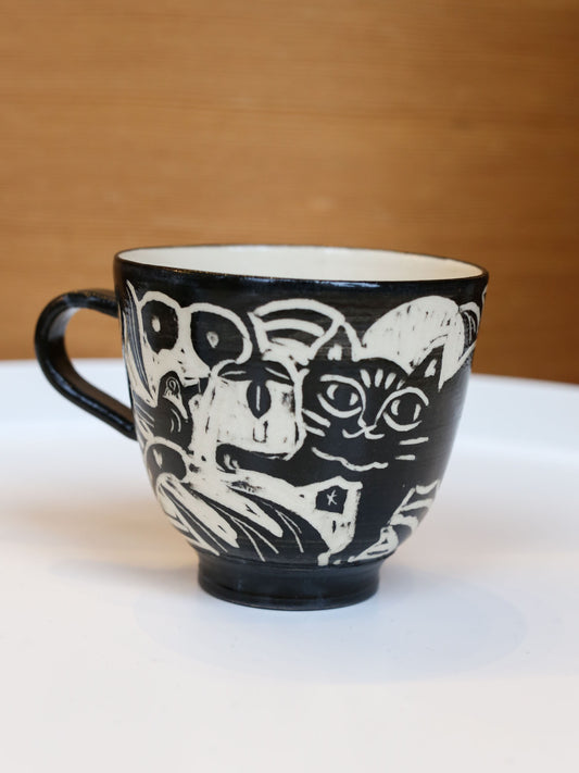 Misao Yajima Kakiotoshi Mug - No.10 (矢島操)