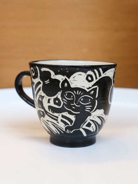 Misao Yajima Kakiotoshi Mug - No.15 (矢島操)