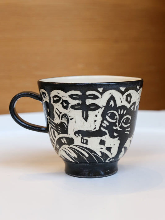 Misao Yajima Kakiotoshi Mug - No.16 (矢島操)