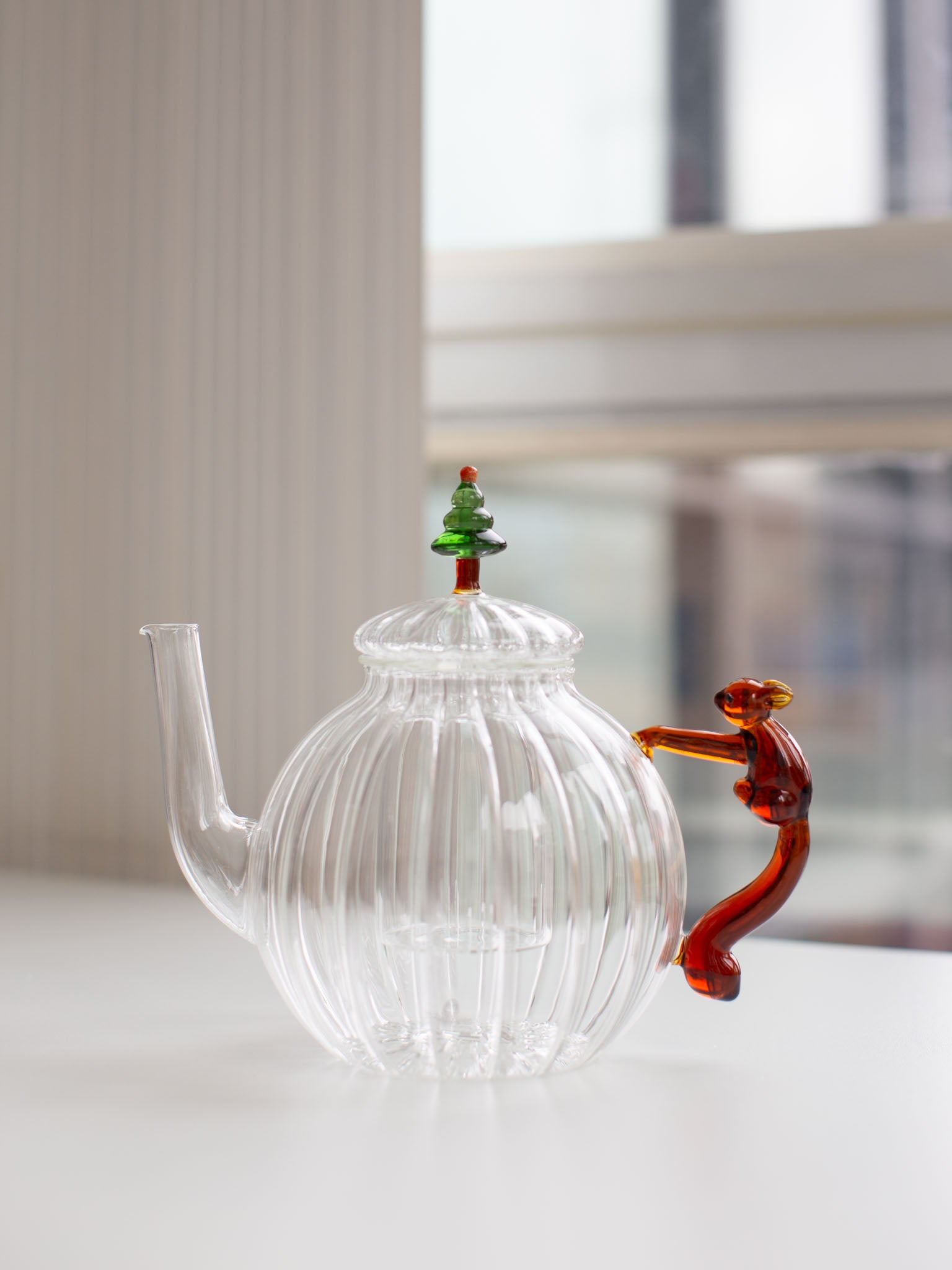 ICHENDORF Milano WOODLAND TALES Teapot - Squirrel & Wish Tree – Out & About