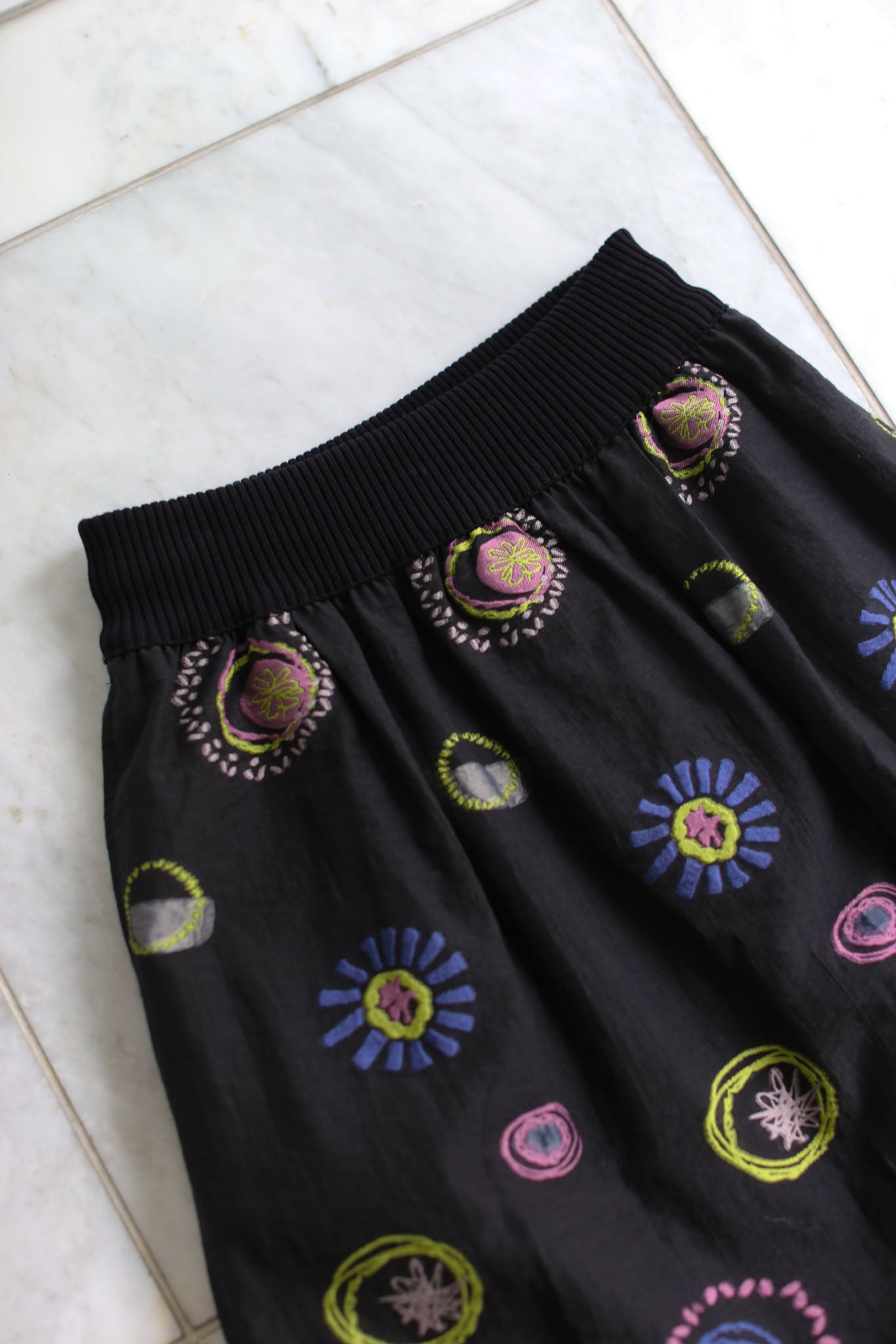 M Kyoko Woven Skirt - Black (1071)