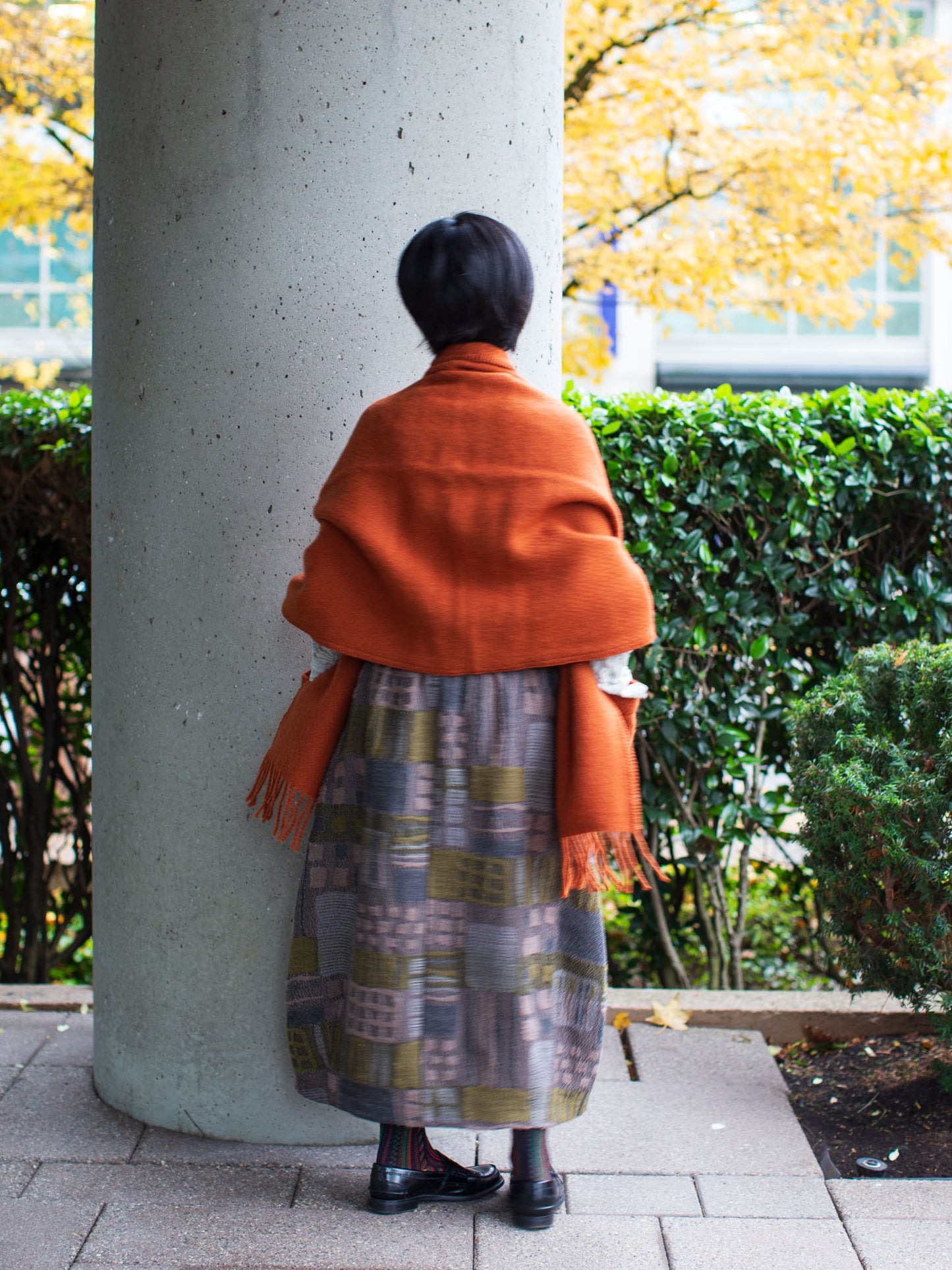 Lapuan Kankurit UNI Pocket Shawl (Cinnamon)