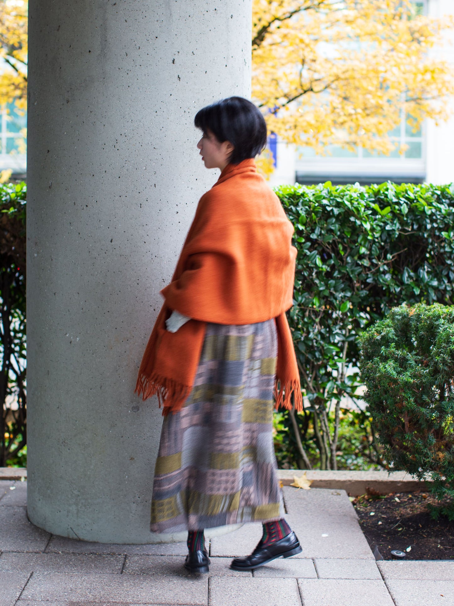 Lapuan Kankurit UNI Pocket Shawl (Cinnamon)