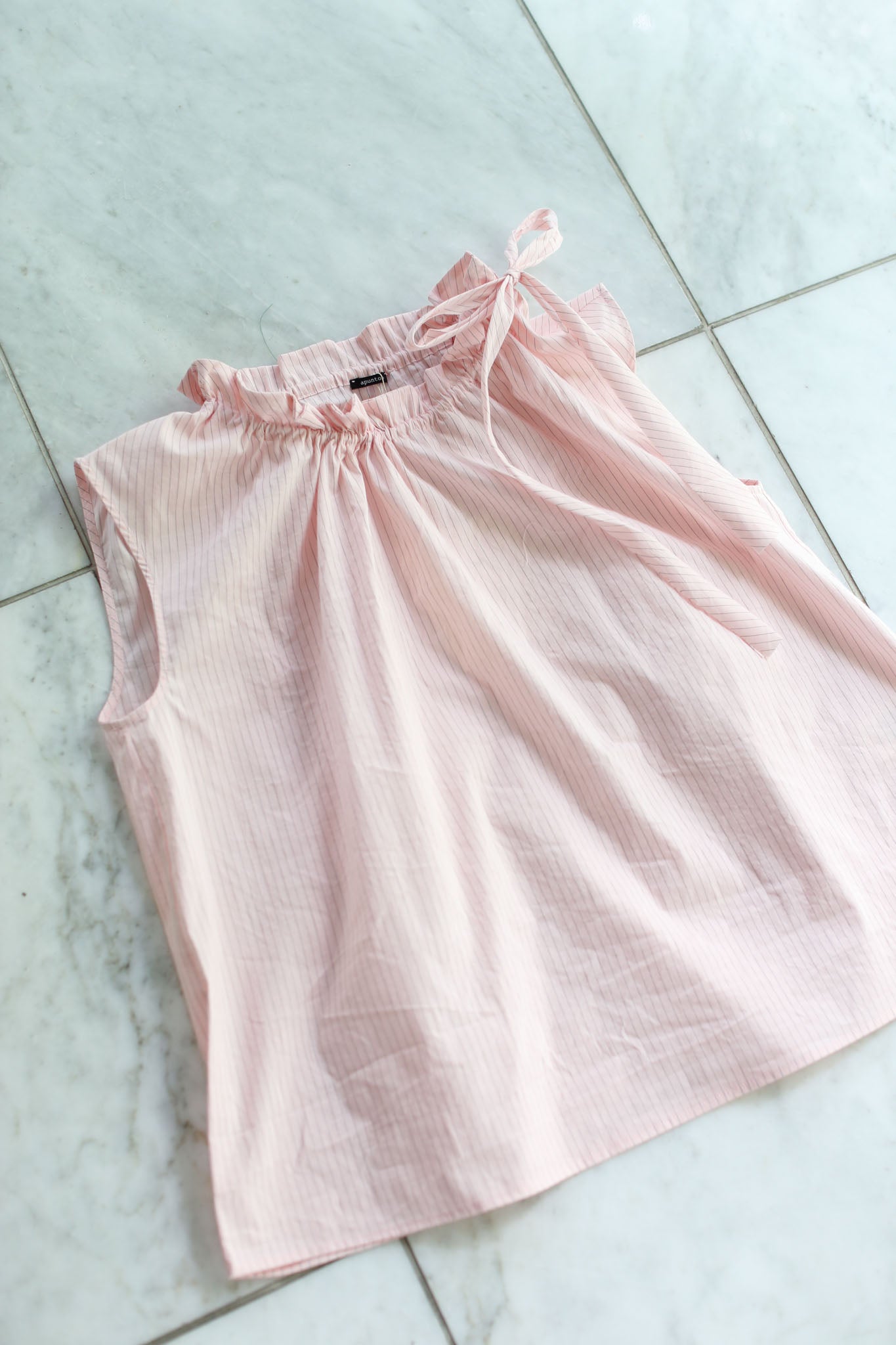 A Punto B Pink Stripe Top