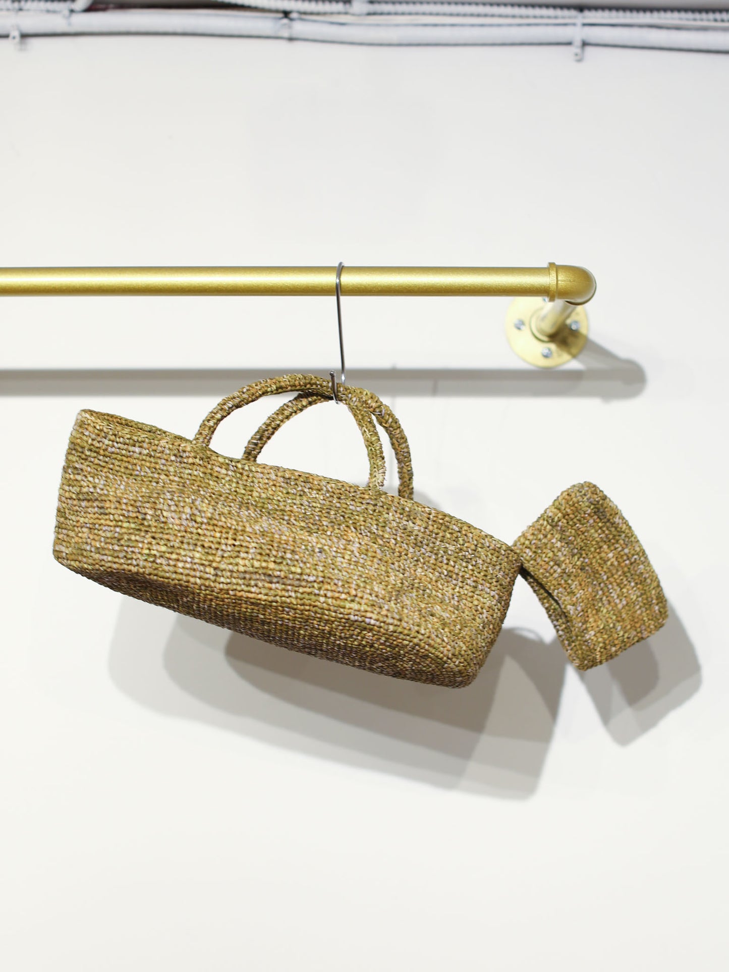 Sophie Digard Handmade Bag - s284/crch- Lime