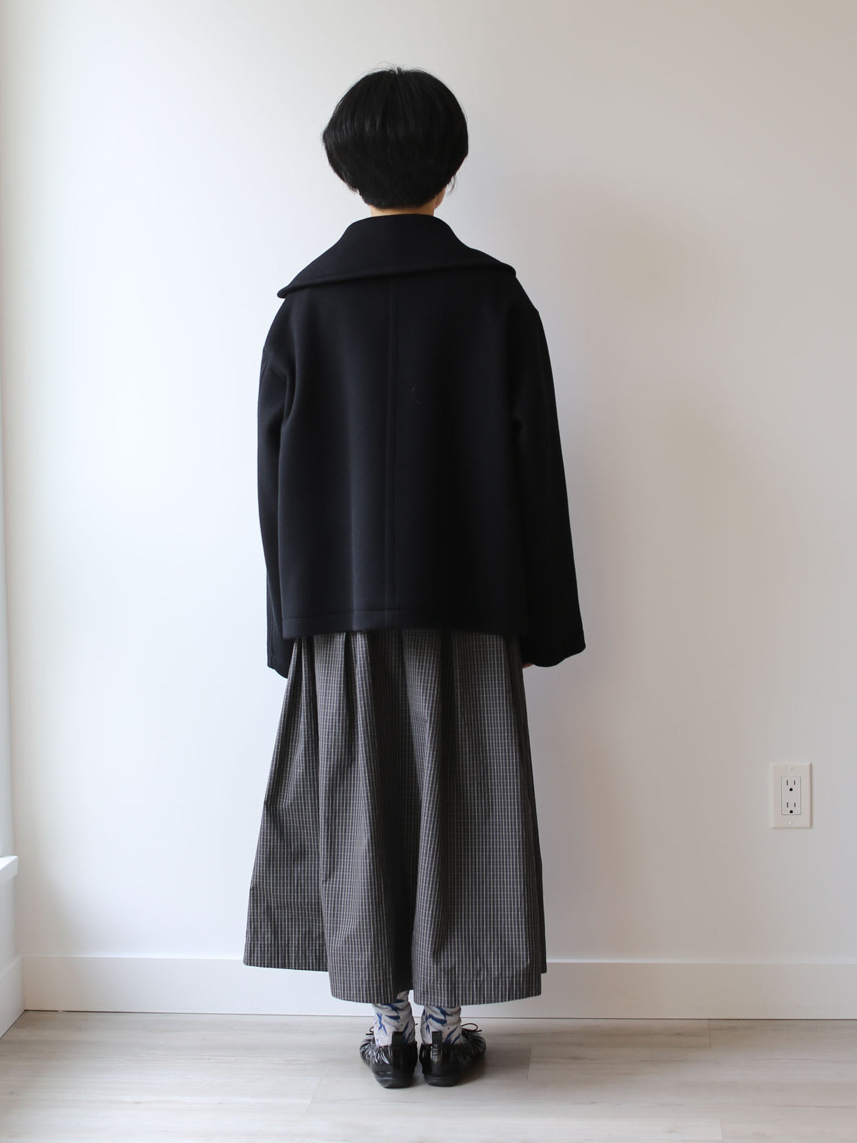 Nicholson & Nicholson My Sailor Wool Coat - Black