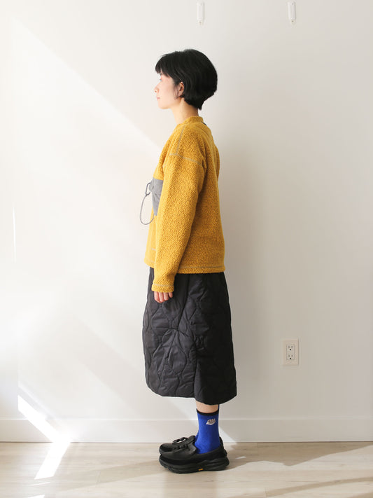 And Wander Women's Re Wool Crew Neck - Yellow