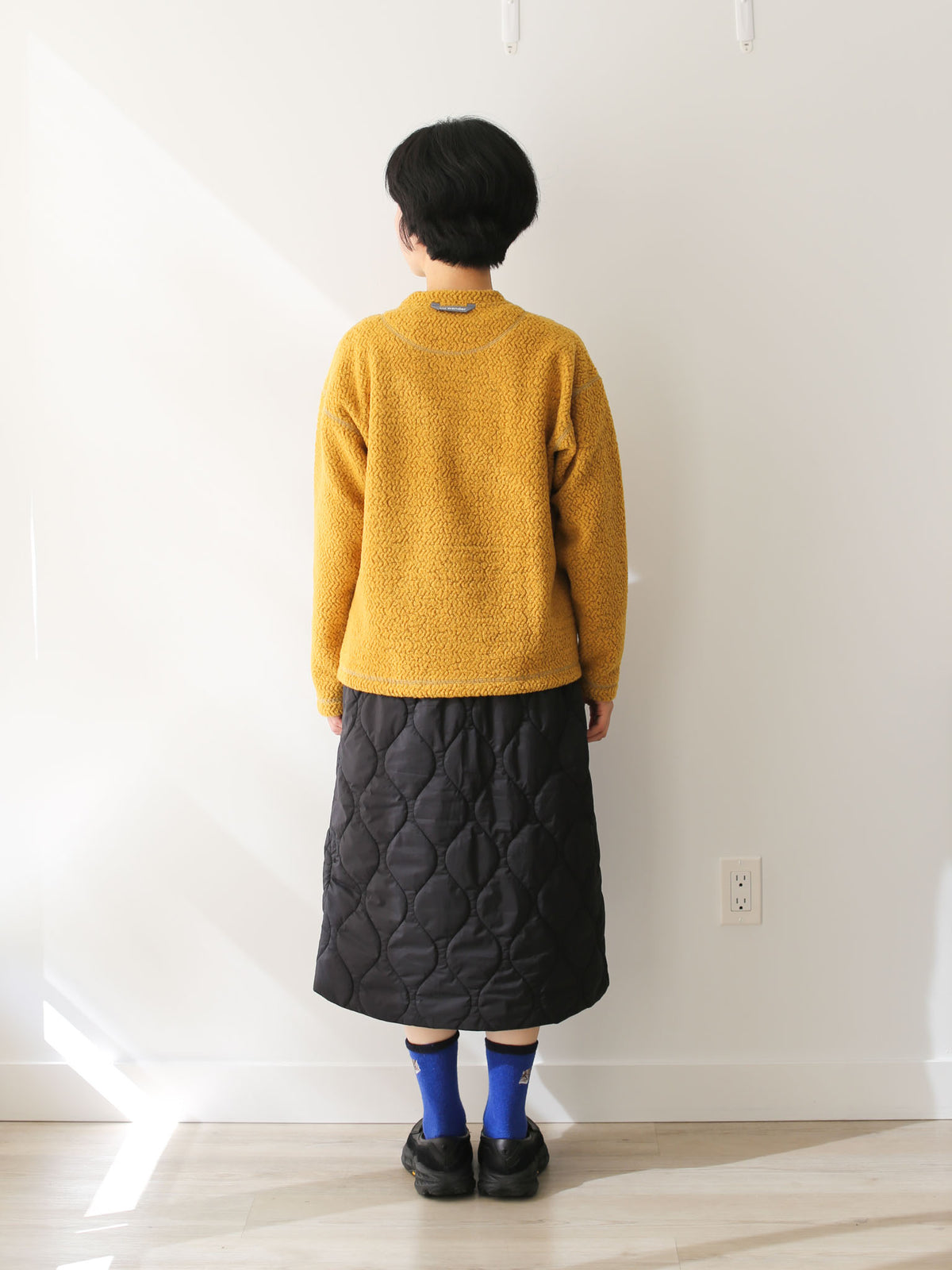 And Wander Women's Re Wool Crew Neck - Yellow