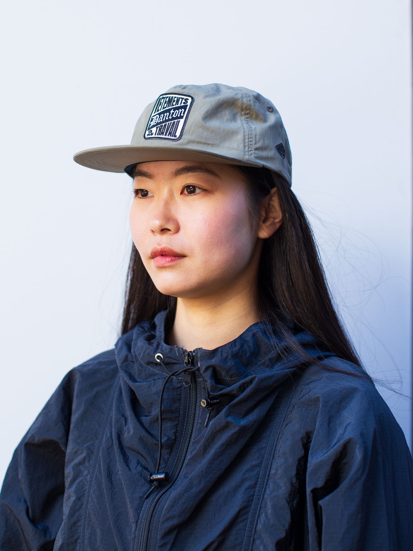 Danton 6-Panel Flat Brim Baseball Cap-Olive