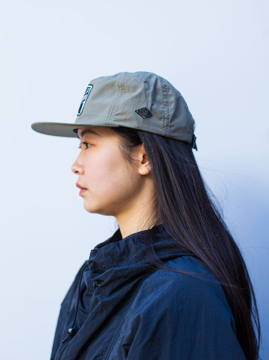 Danton 6-Panel Flat Brim Baseball Cap-Olive