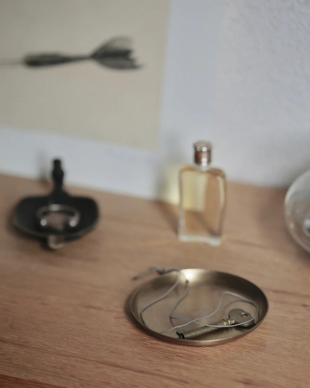 Fog Linen Work Brass Round Plate - Size SS