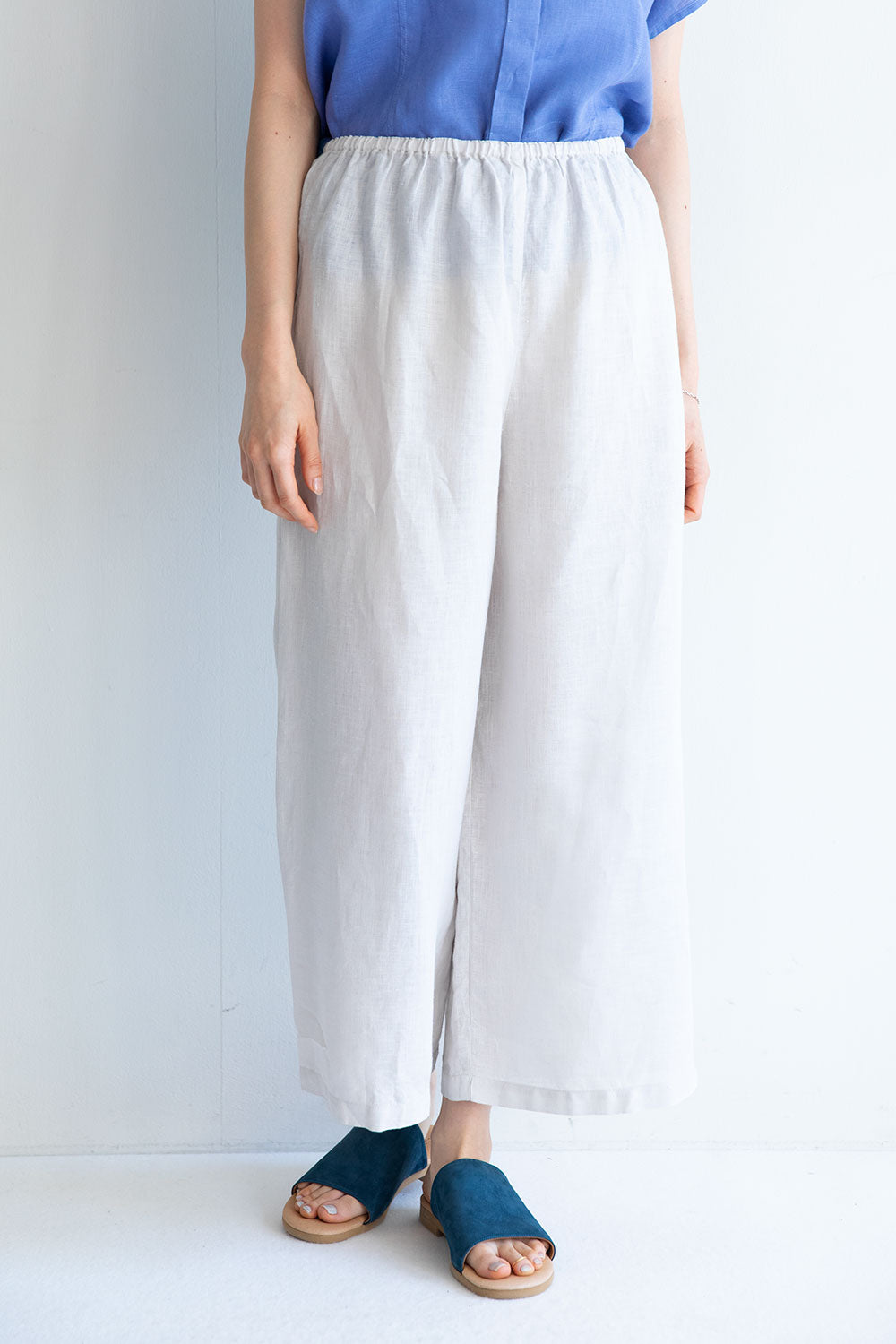 Fog Linen Work Linen Pettipants - Albatre