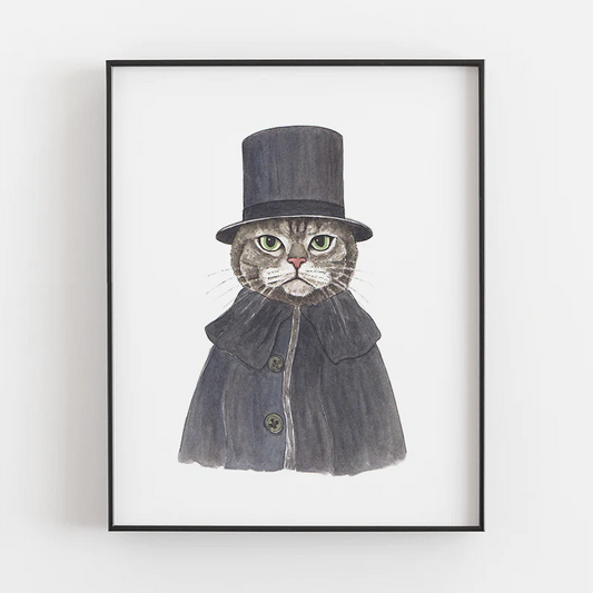 Shercat Holmes Cat Archival Print