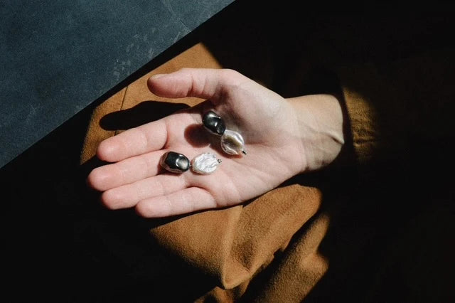 Arriving Soon: Blanca Olmos Las Perlas Earrings - Metallic