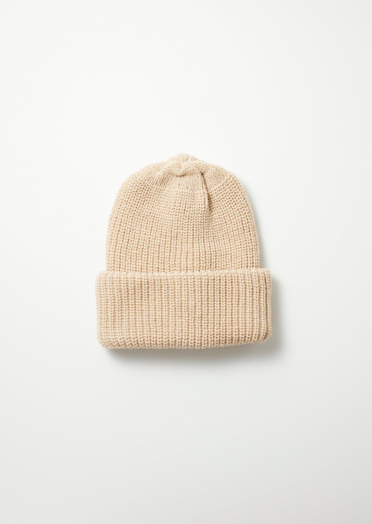 Rototo Cozy Chunky Beanie - Raw Beige